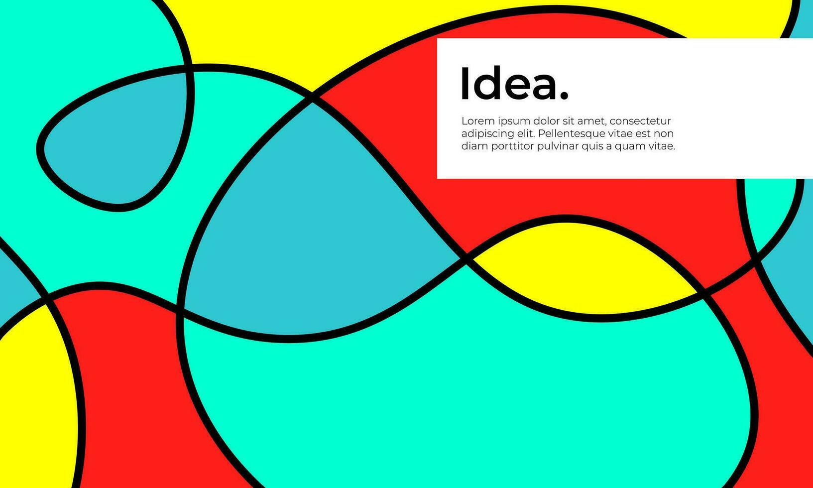 Modern Abstract Lined Colorful Design Cover Background vector