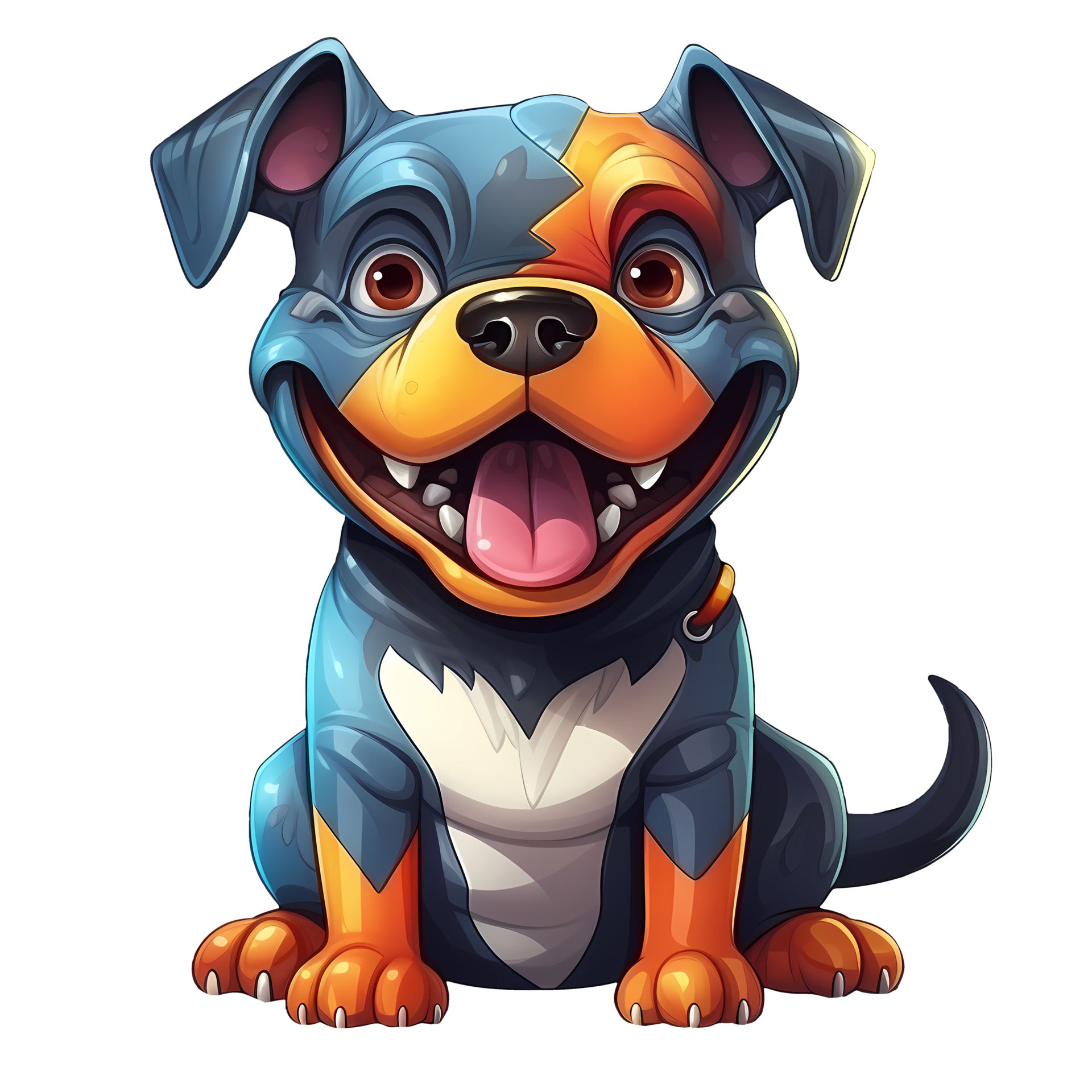 Cute American Bully Dog Clipart AI Generative 27237102 PNG cute-american-bully-dog-clipart-ai-generative-27237102-png