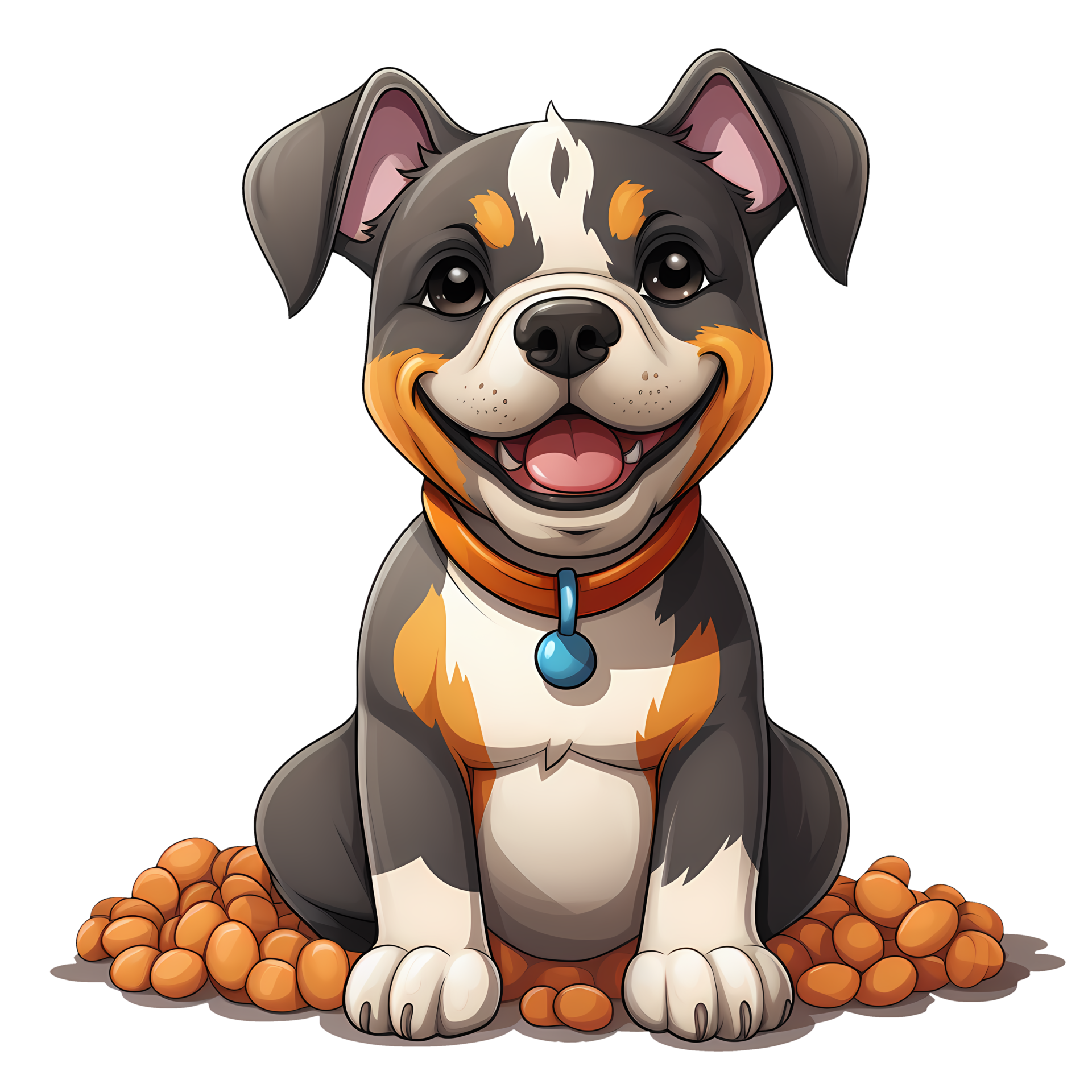 Cute American Bully Dog Clipart AI Generative 27237106 PNG cute-american-bully-dog-clipart-ai-generative-27237109-png