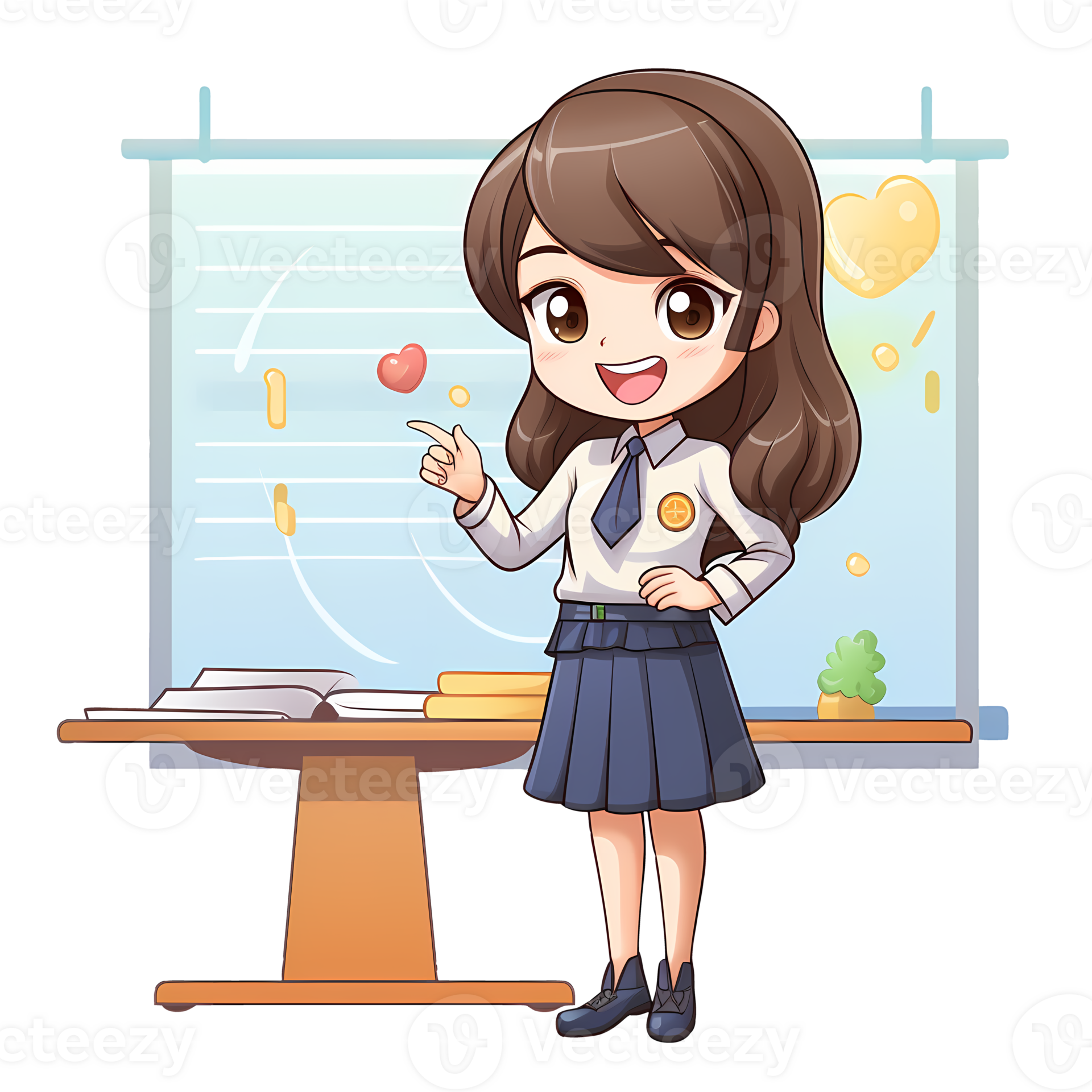 Cute Teacher Back To School Clipart AI Generative 27237866 PNG in-my-teaching-era-svg-teacher-svg-teacher-back-to-school-svg-files