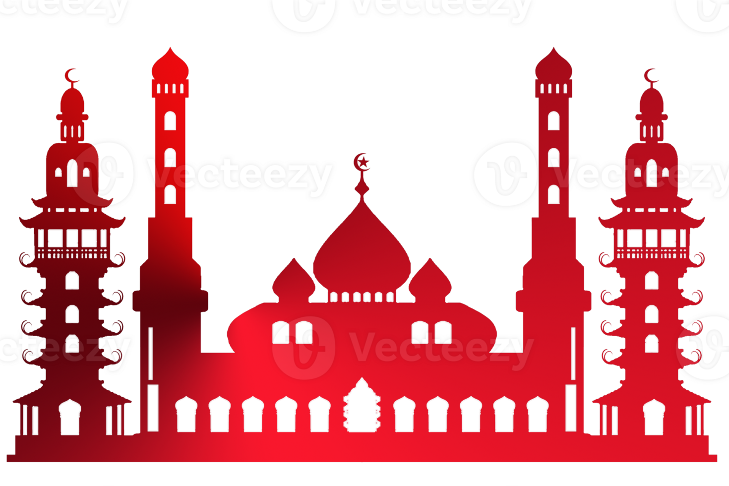 design pattern symbol had mosque use for Muslim card greeting png
