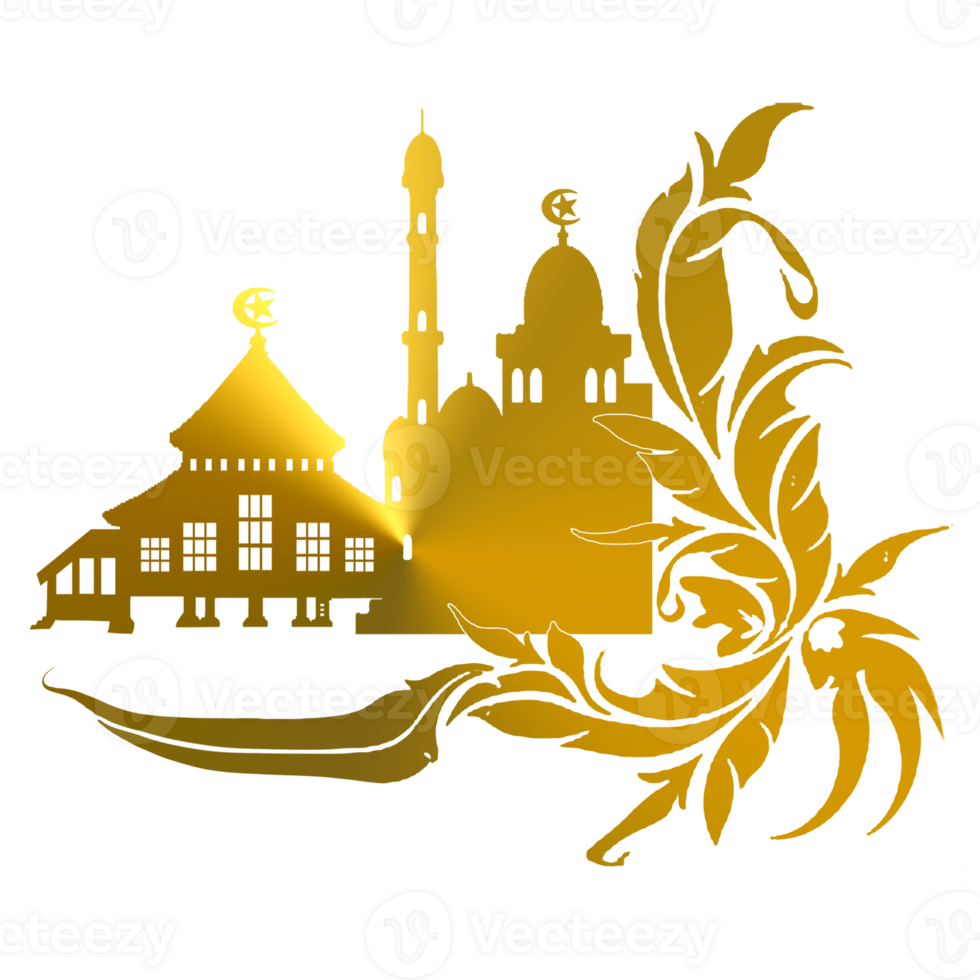 design pattern symbol had mosque use for Muslim card greeting png