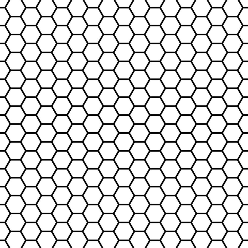 Honeycomb Polygon Cell Pattern Background Vector Illustration