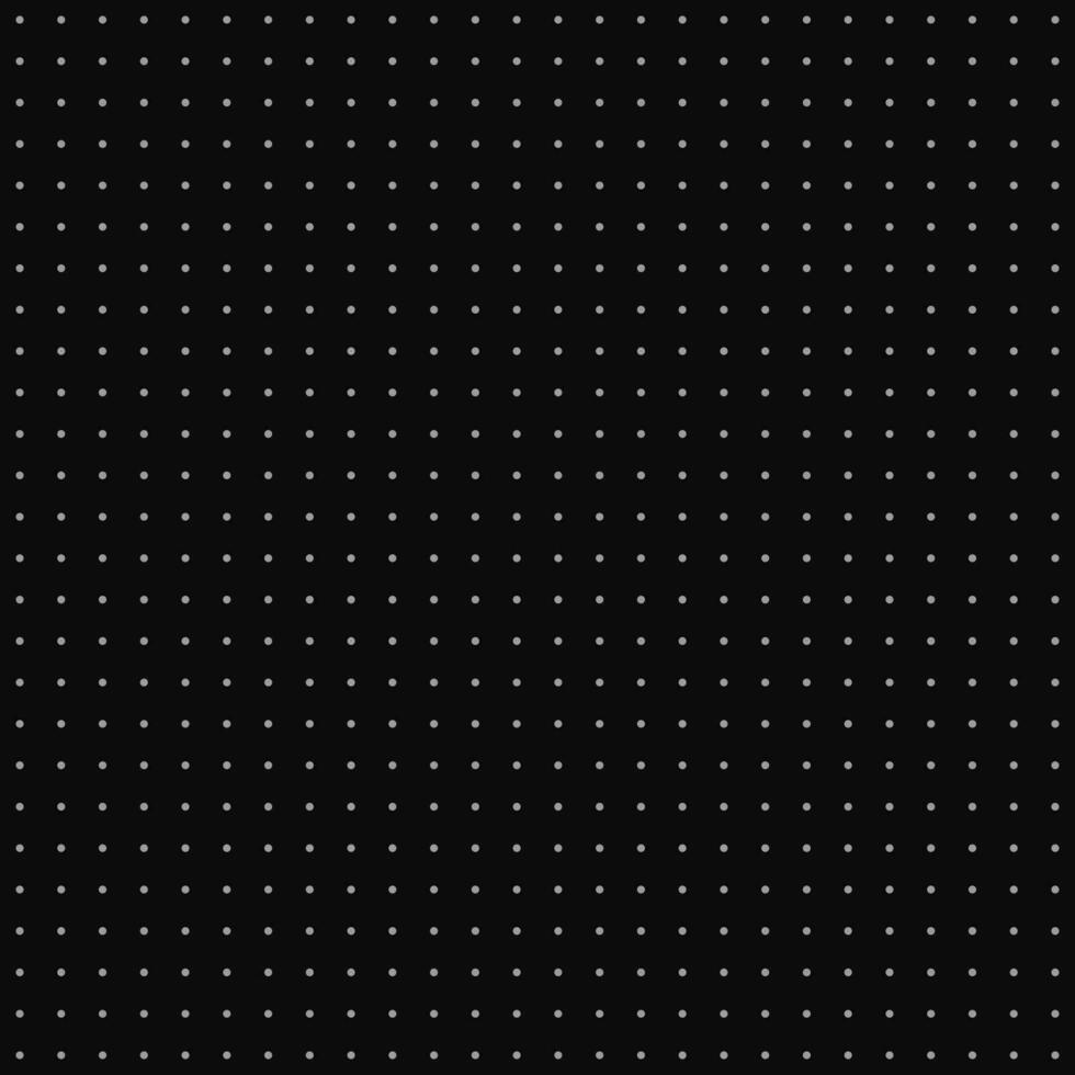 Black Grid Dots Pattern Abstract Background Vector Illustration