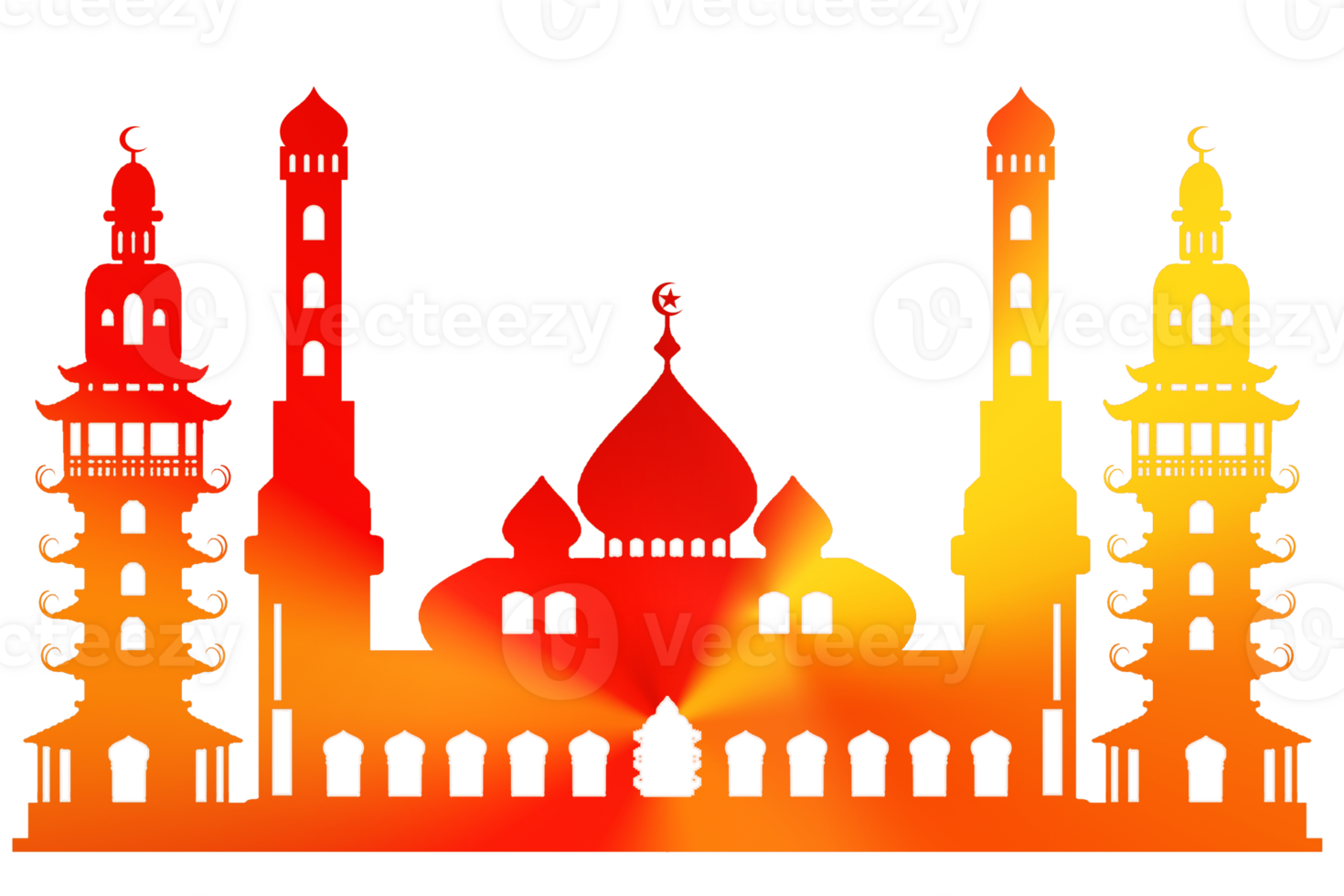 design pattern symbol had mosque use for Muslim card greeting png