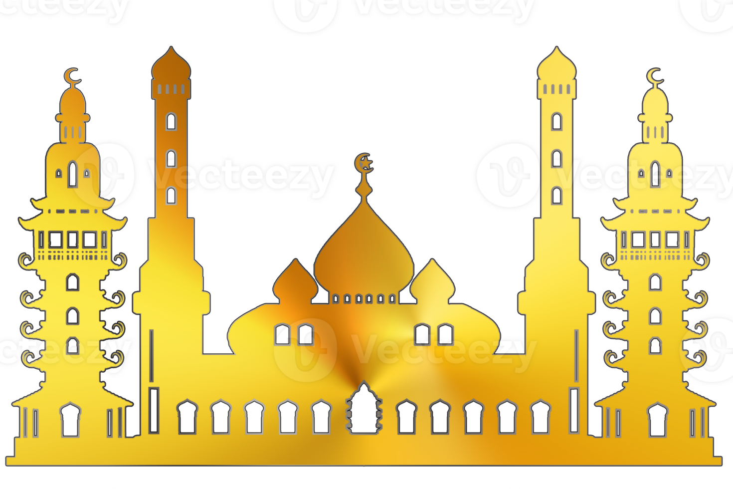 design mönster symbol hade moské använda sig av för muslim kort hälsning png