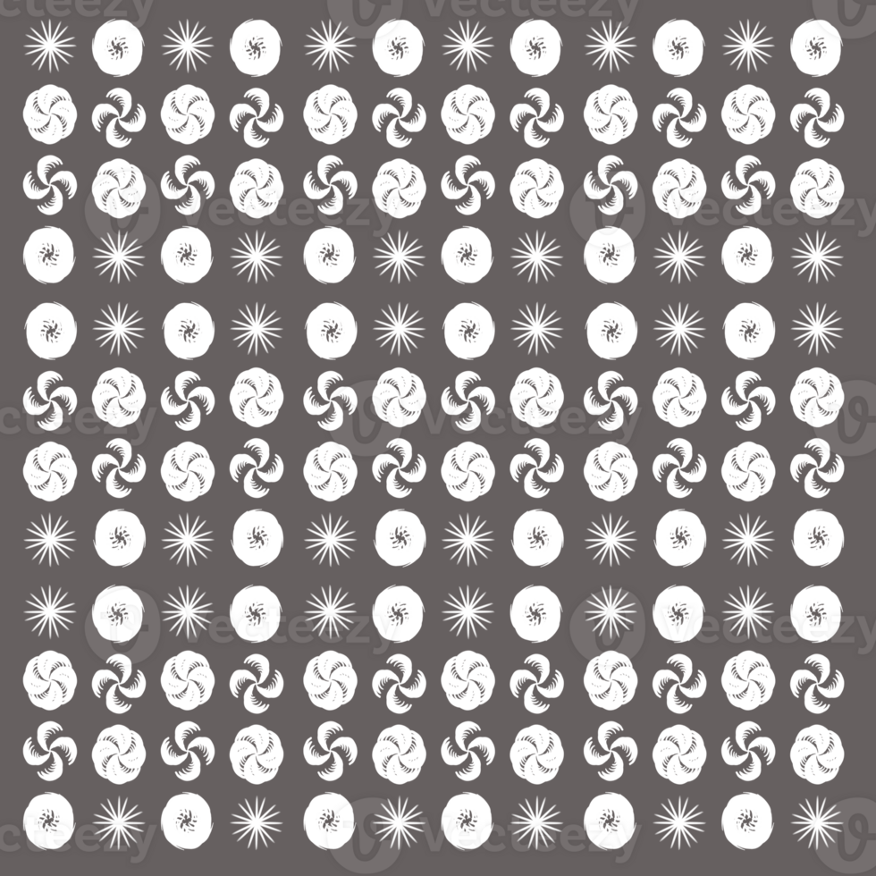 decoration shape pattern painting on fabric or material png