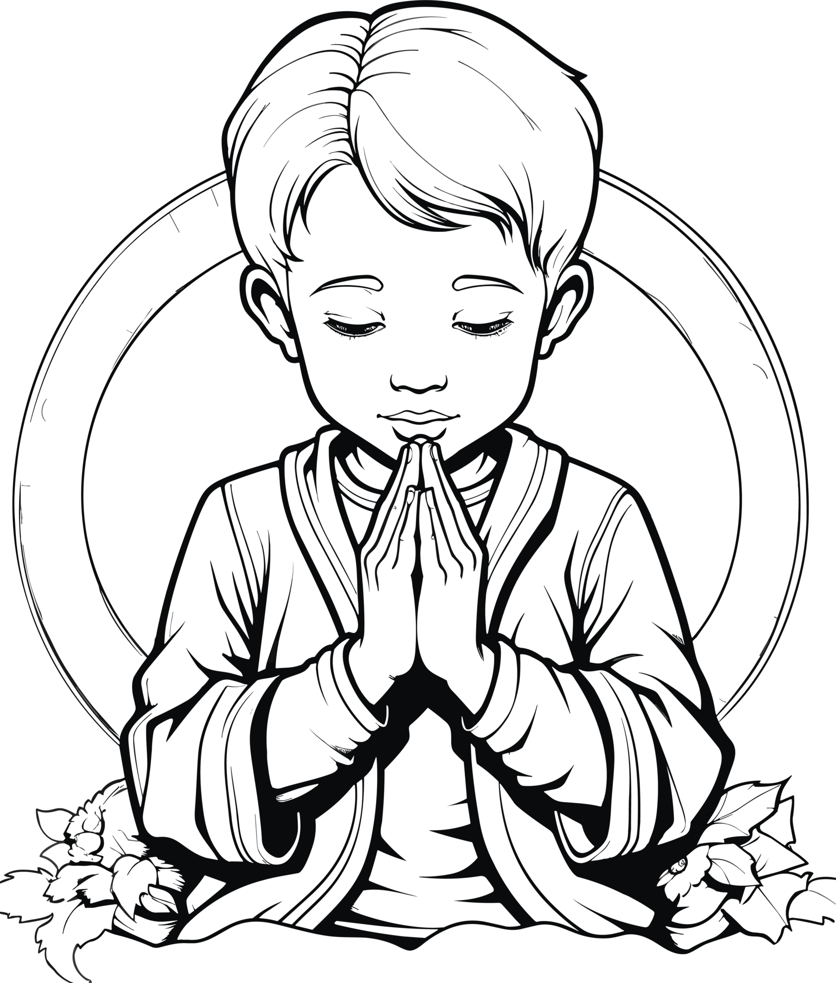 Praying for good ai generative 27239731 png