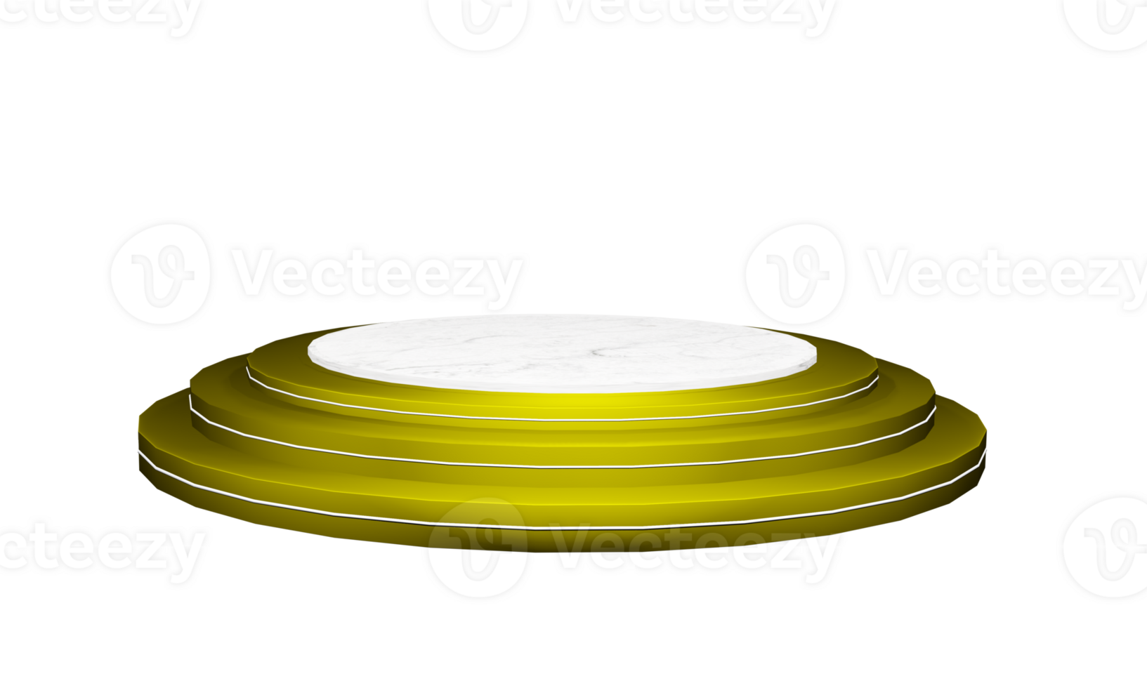 3D Round Podium png