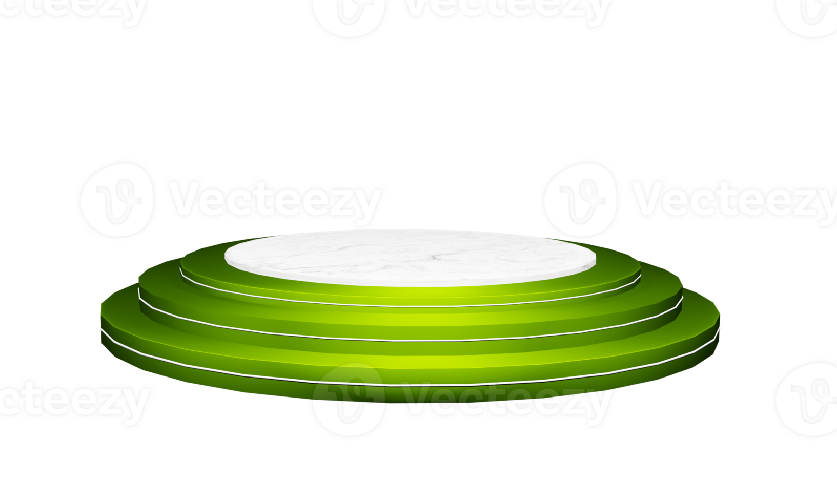 3D Round Podium png