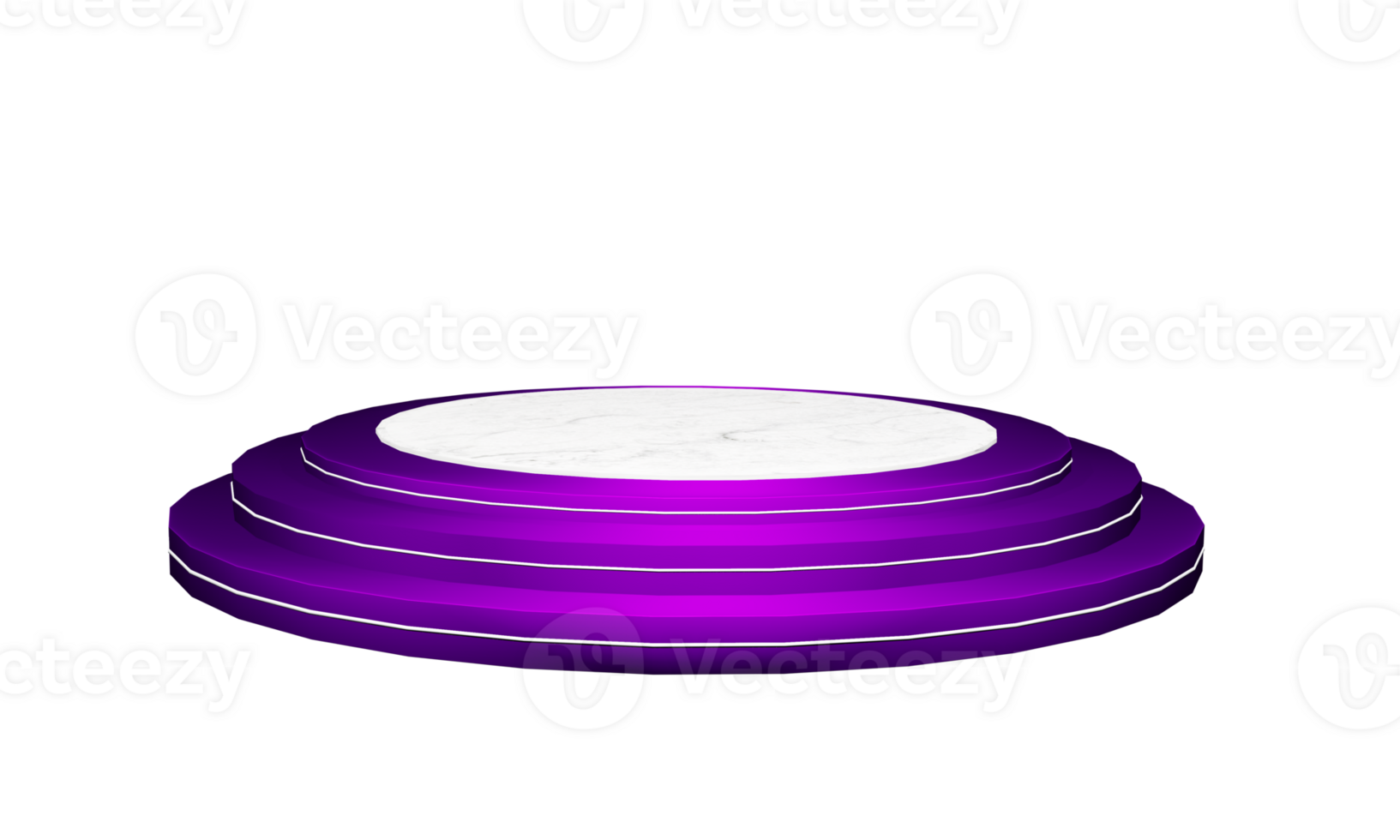 3D Round Podium png