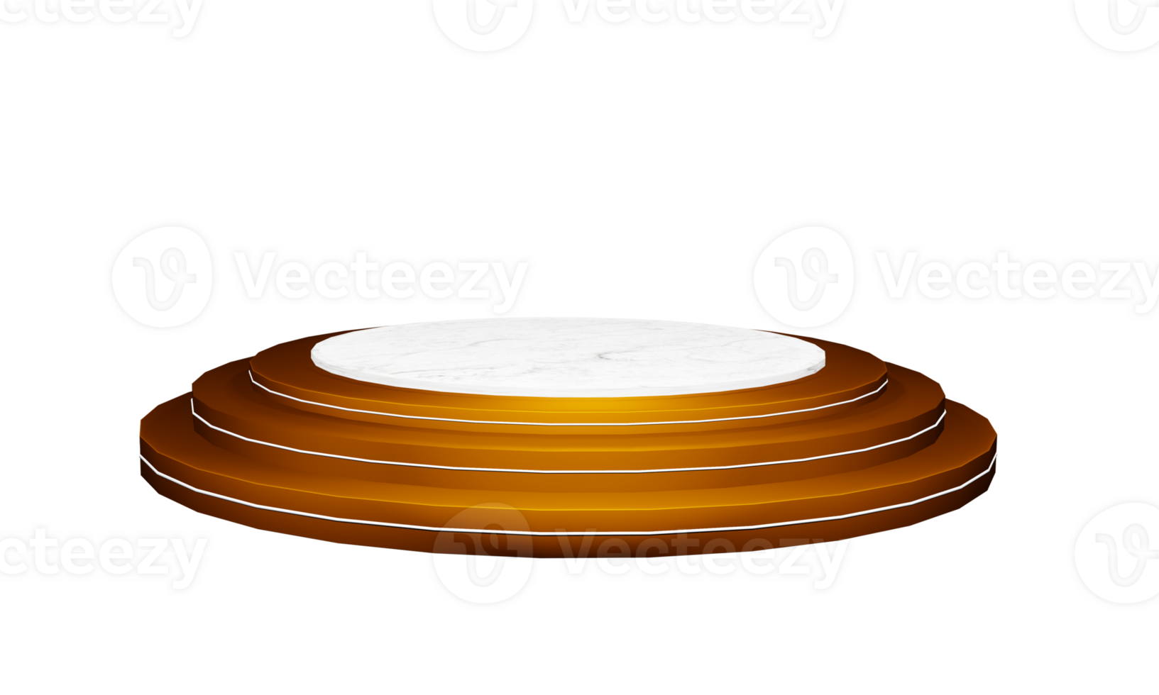 3D Round Podium png