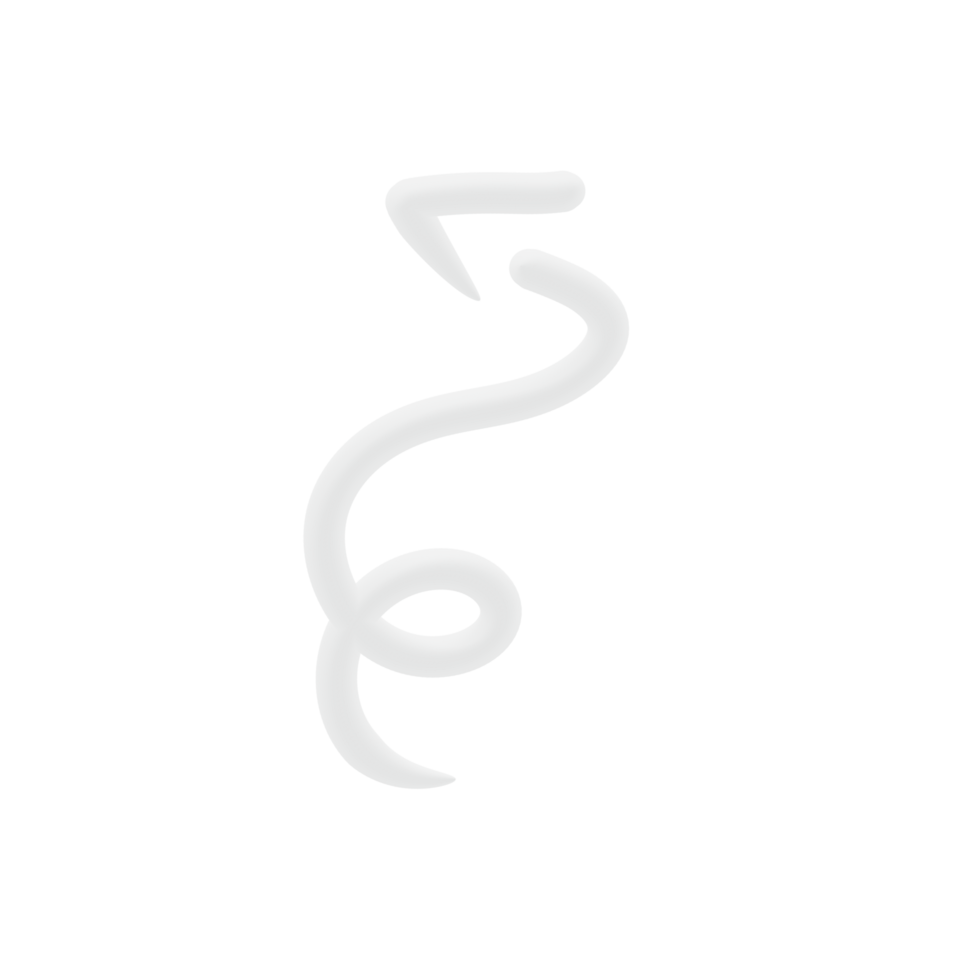 Arrow 3D Line png