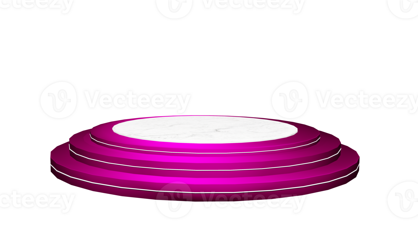 3D Round Podium png