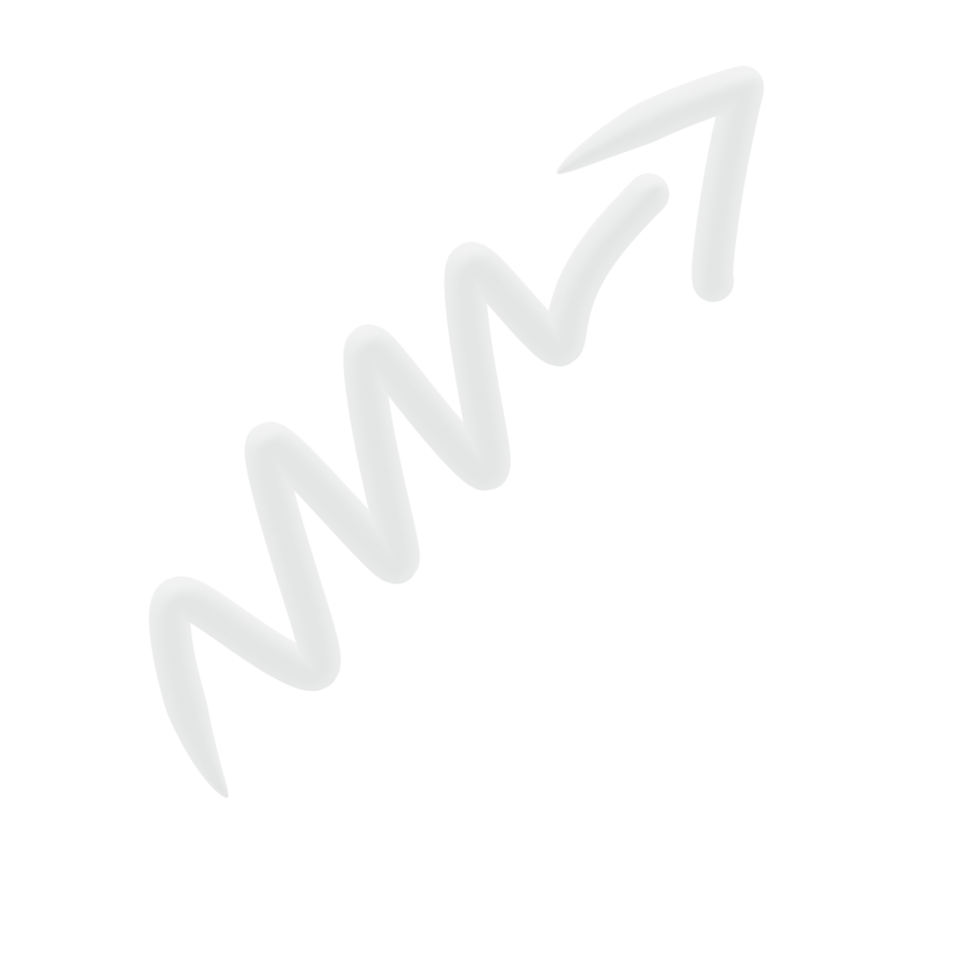Arrow 3D Line png