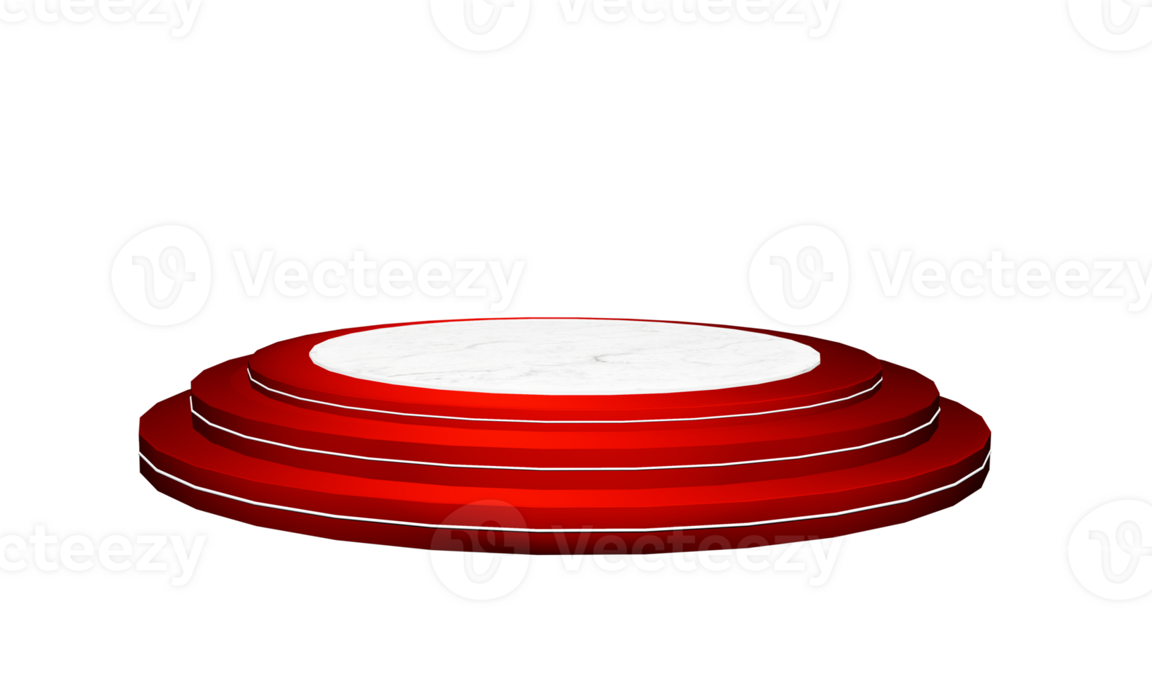 3D Round Podium png