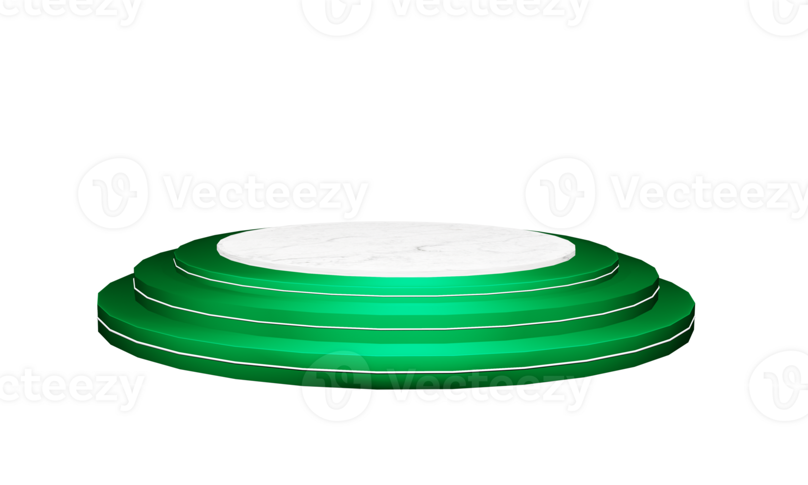 3D Round Podium png
