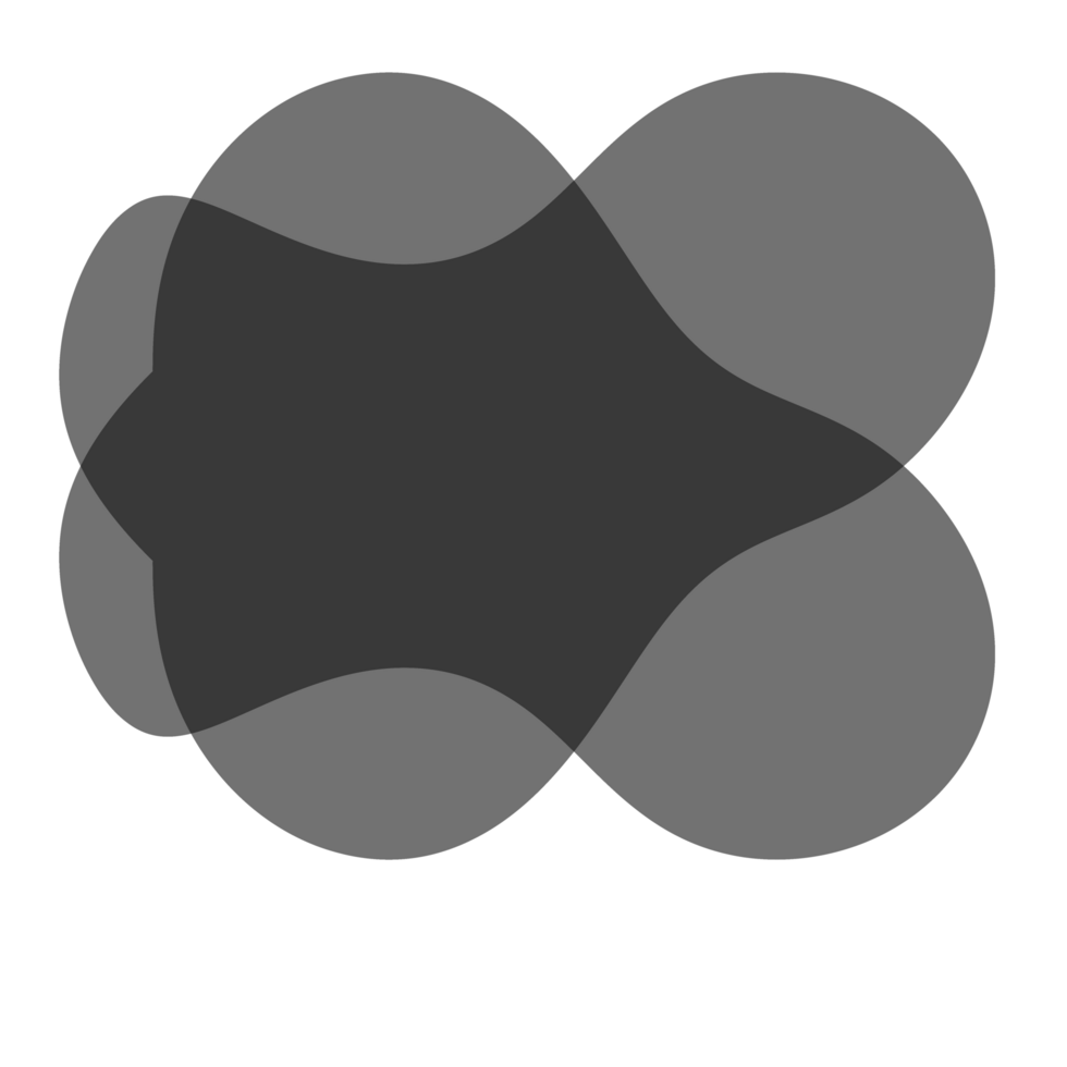 abstrakt gestalten Blobs png