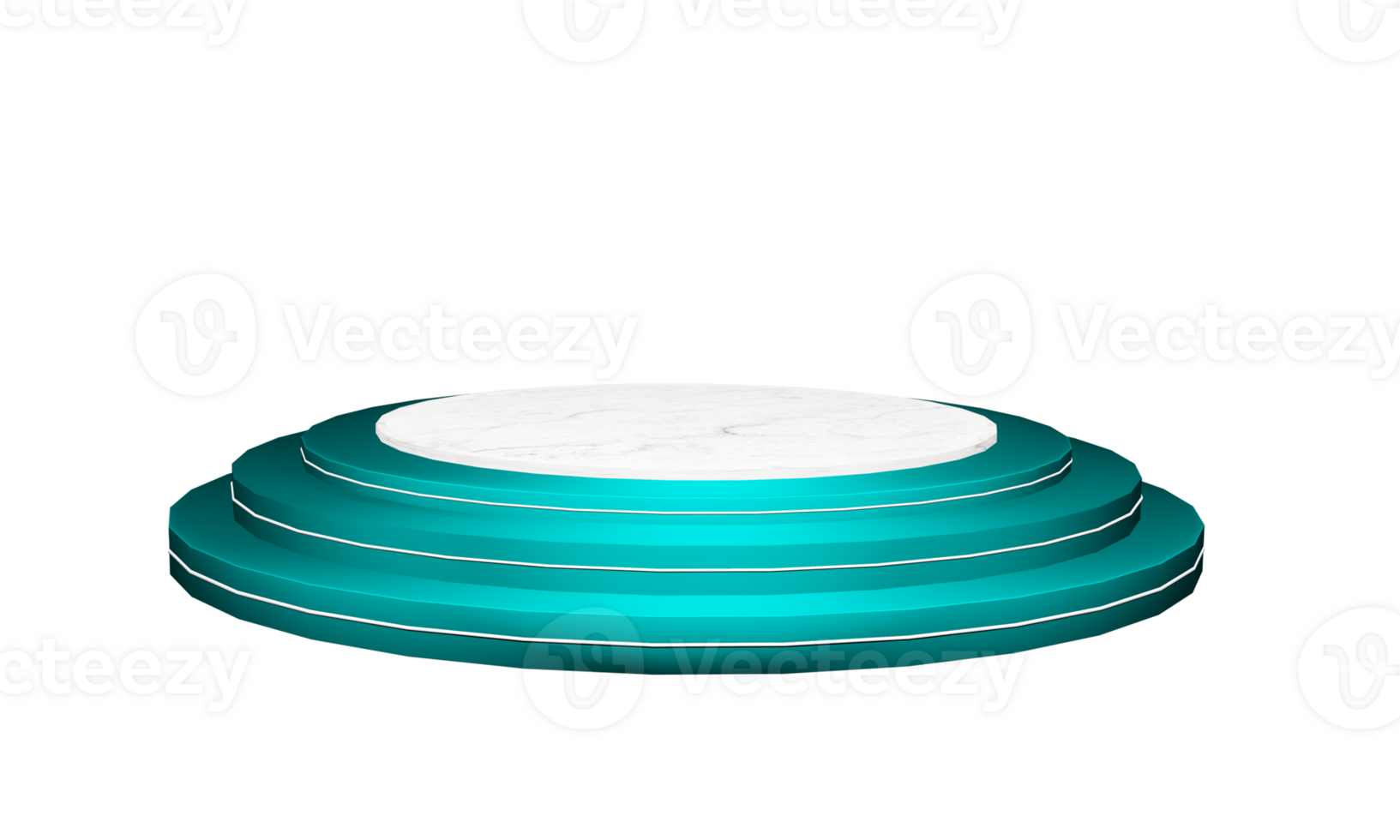 3D Round Podium png