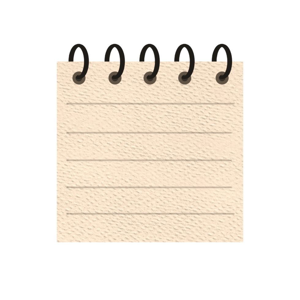 Aesthetic Sticky Note png