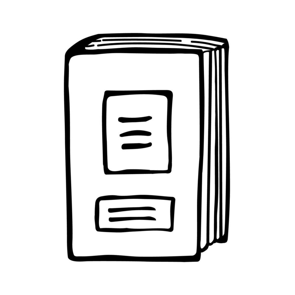 Closed Book Icon Doodle Style Flat Vector Illustration 27241328 closed-book-icon-doodle-style-flat-vector-illustration-27241328