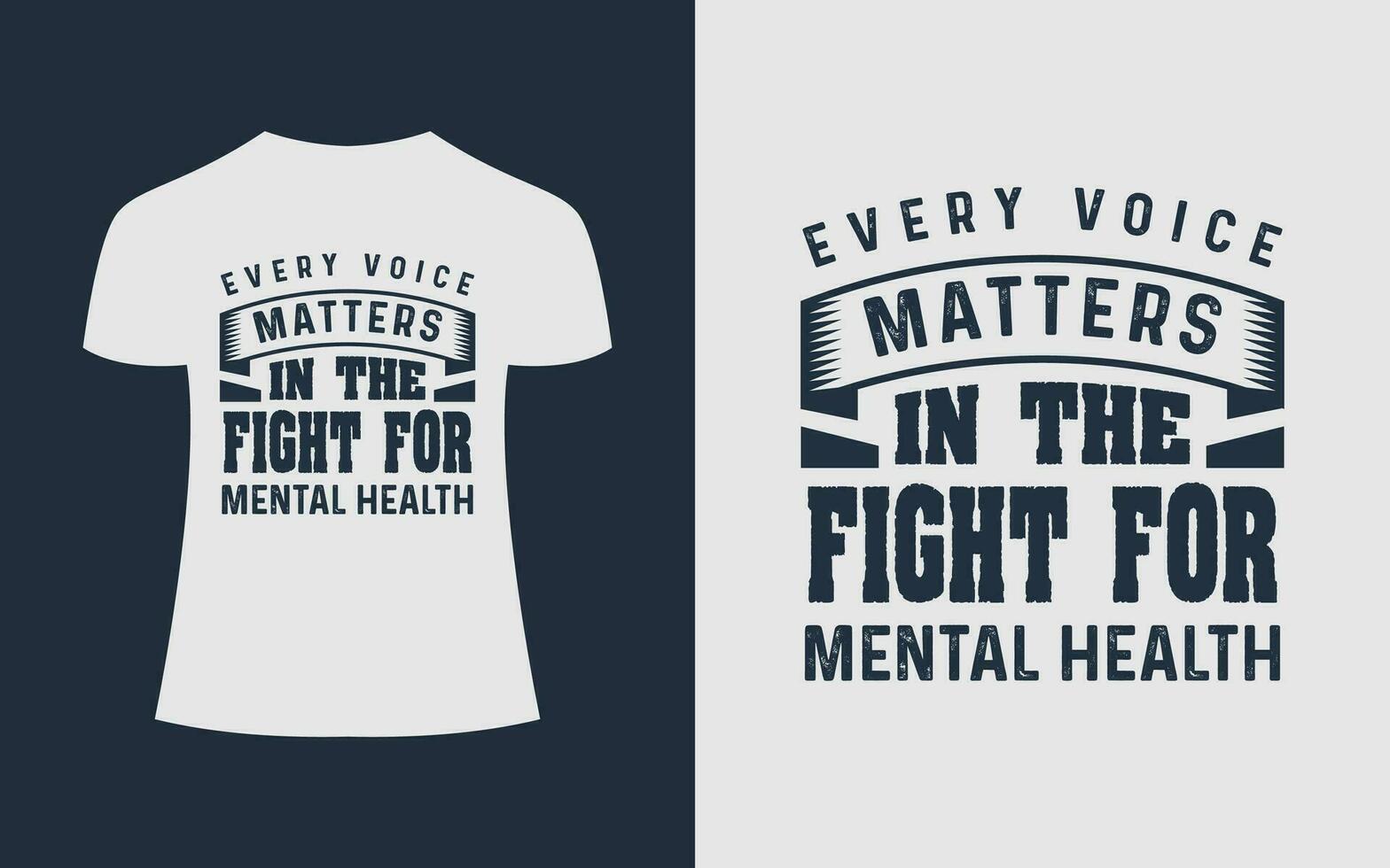 Wellness awareness t-shirt design template vector