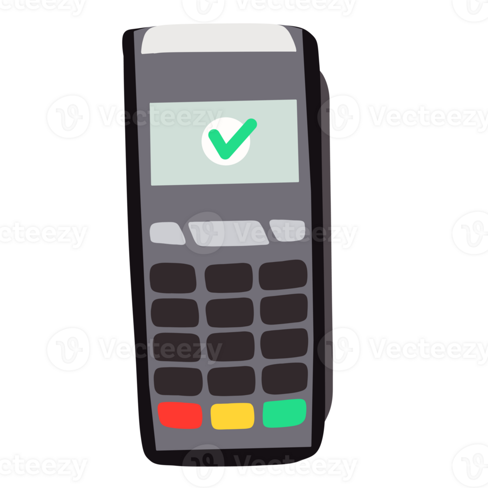 Credit card machine scanner png