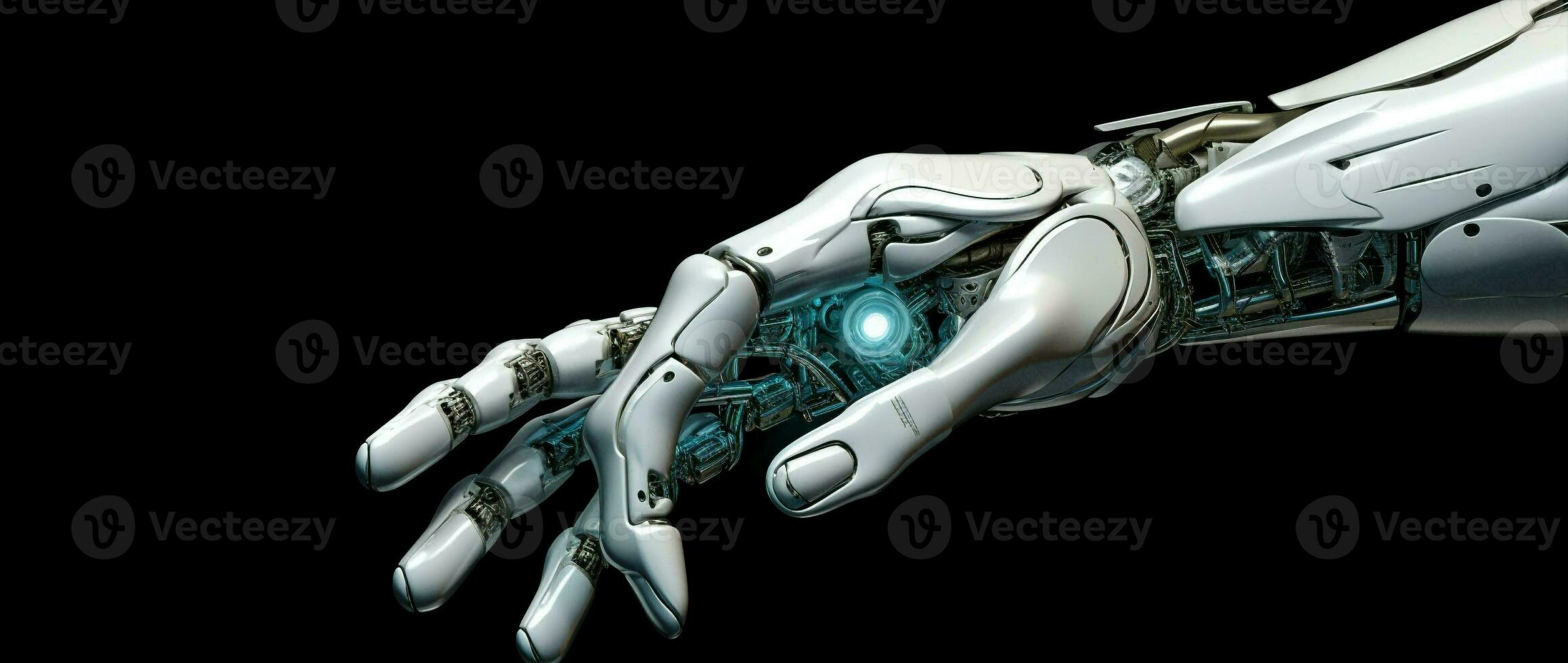 Robotic futuristic technology hand photo