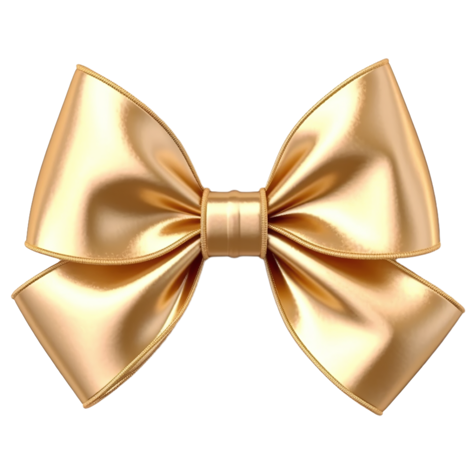 Realistic golden bow transparent Vector PNG - Similar PNG