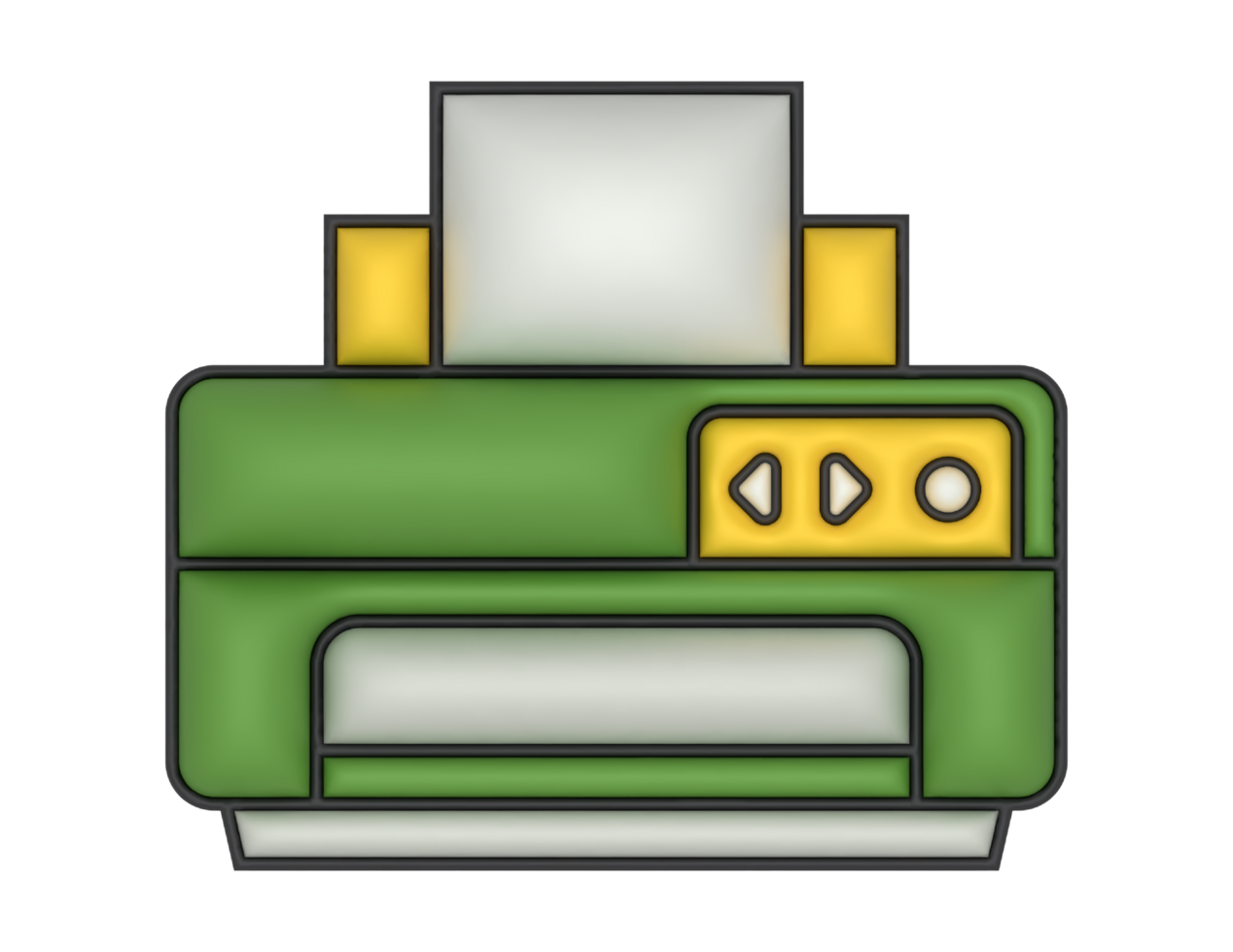 3d printer icon transparent background png