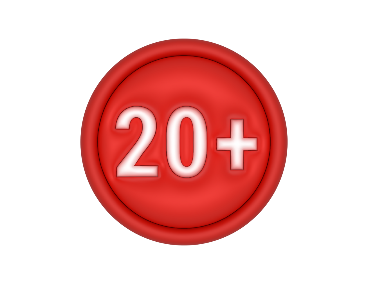 20 plus icon png