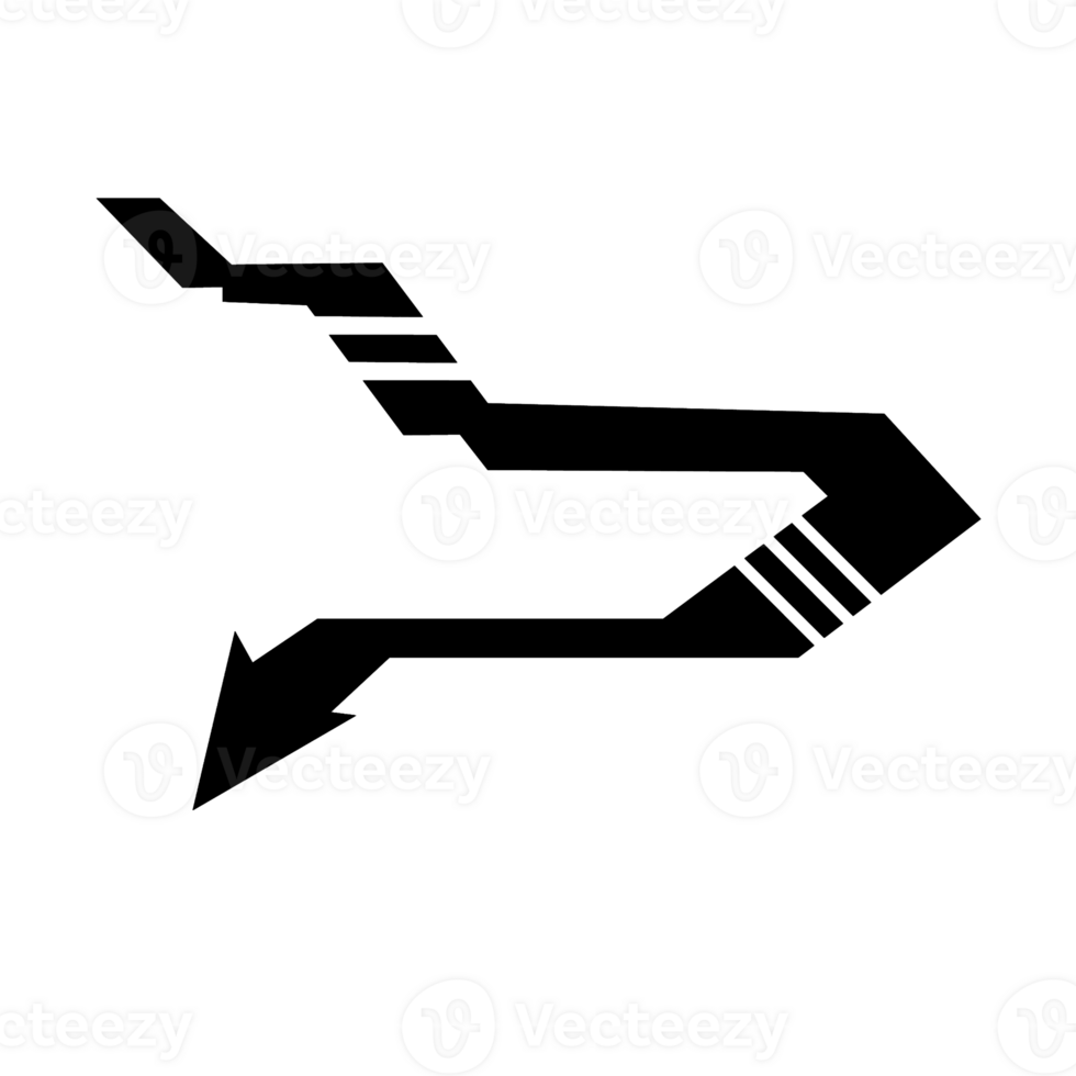 Abstract black arrows. Motion effect overlay. Shape and shapes. Graphic resource and backdrop. png