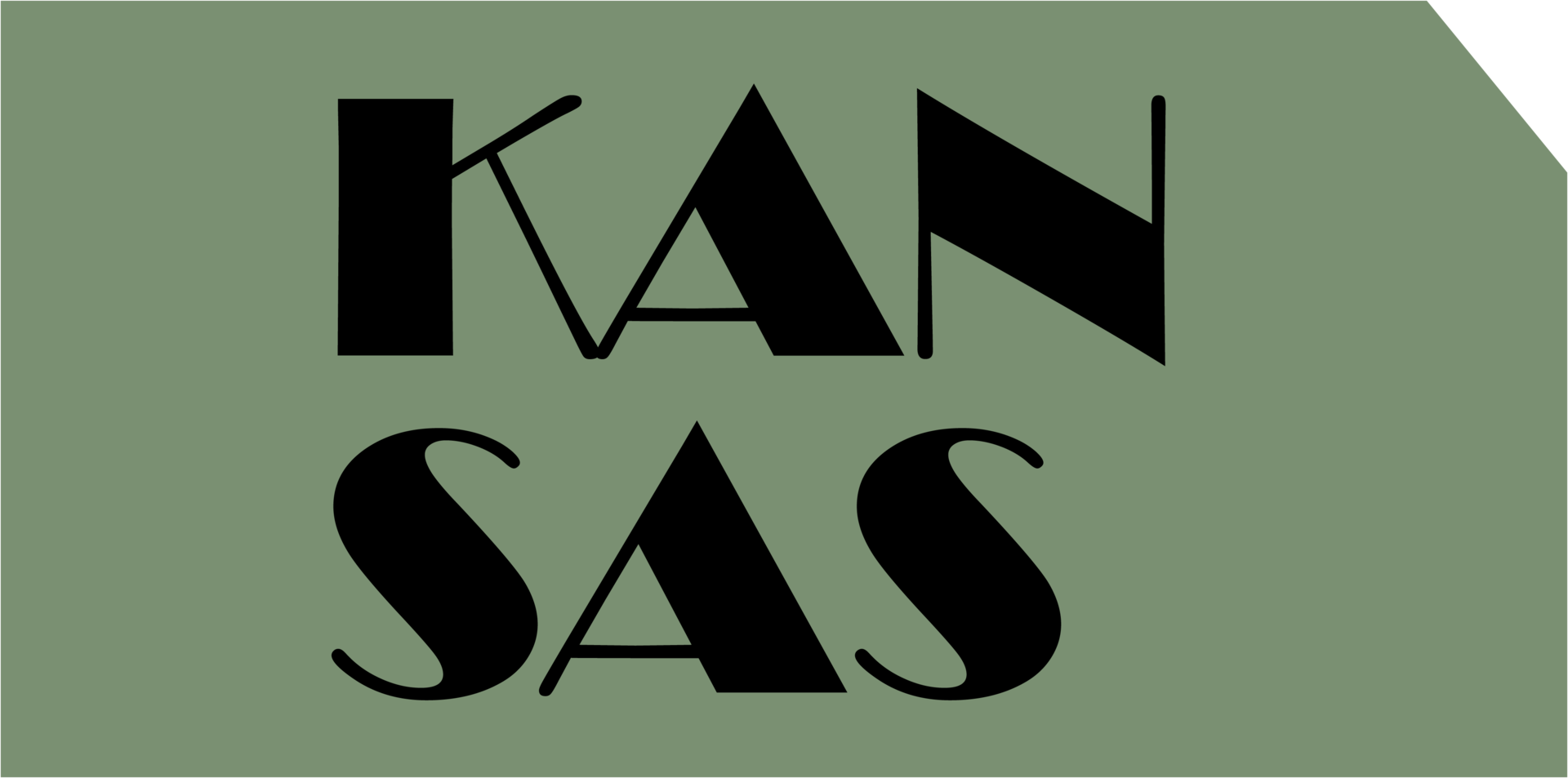 outline drawing of kansas state map. png