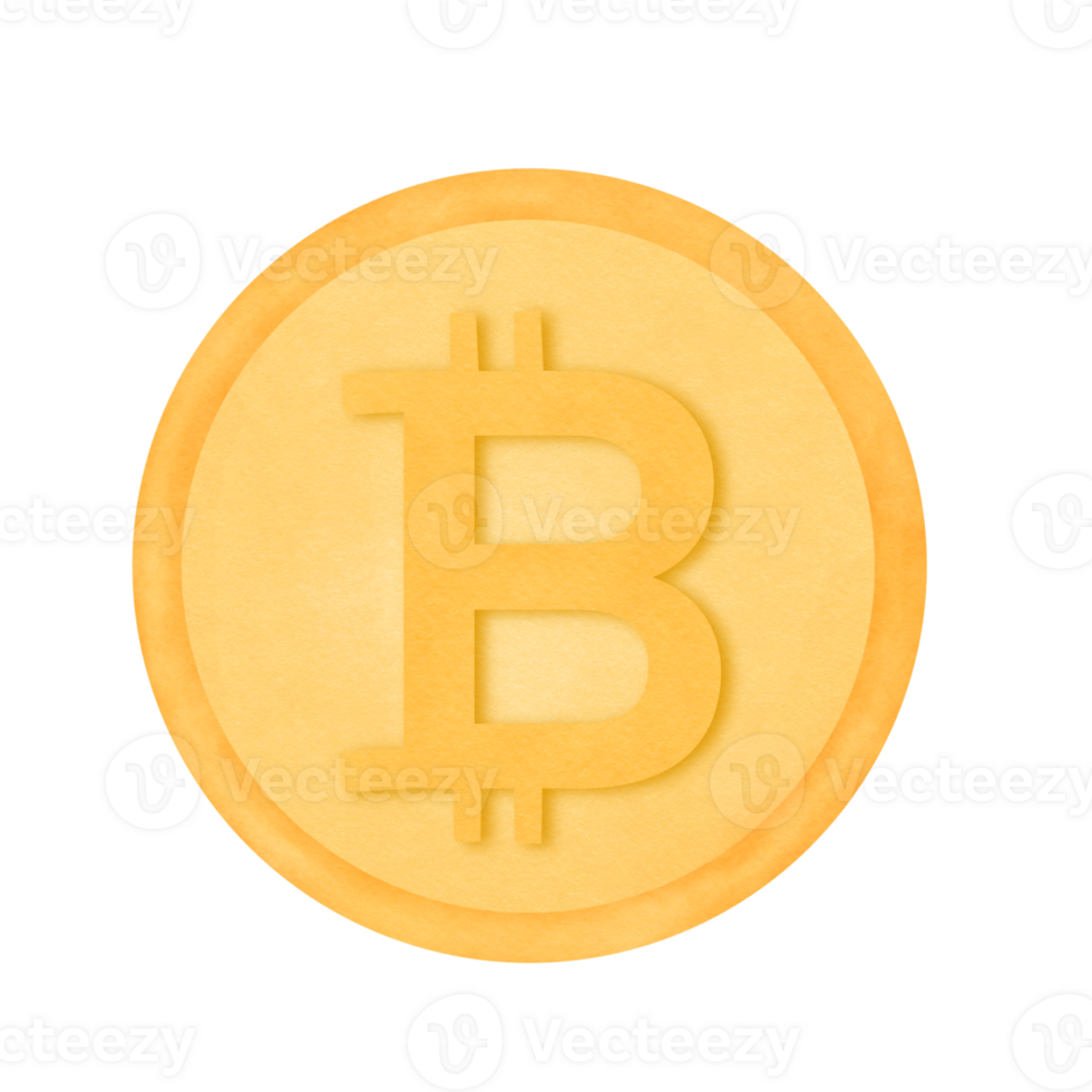 pièce de monnaie crypto-monnaie bitcoin png