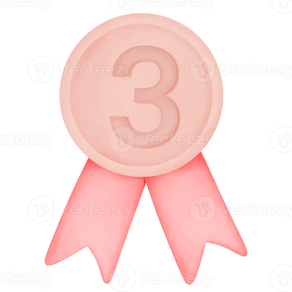 Award ribbon rank png