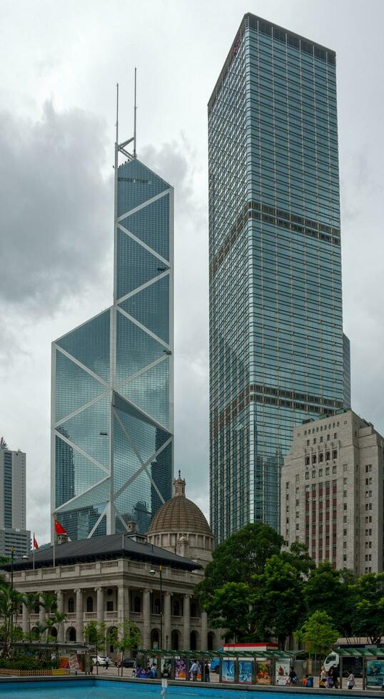 hong kong, China - agosto 23 2016 - antiguo supremo Corte edificio en hong kong foto