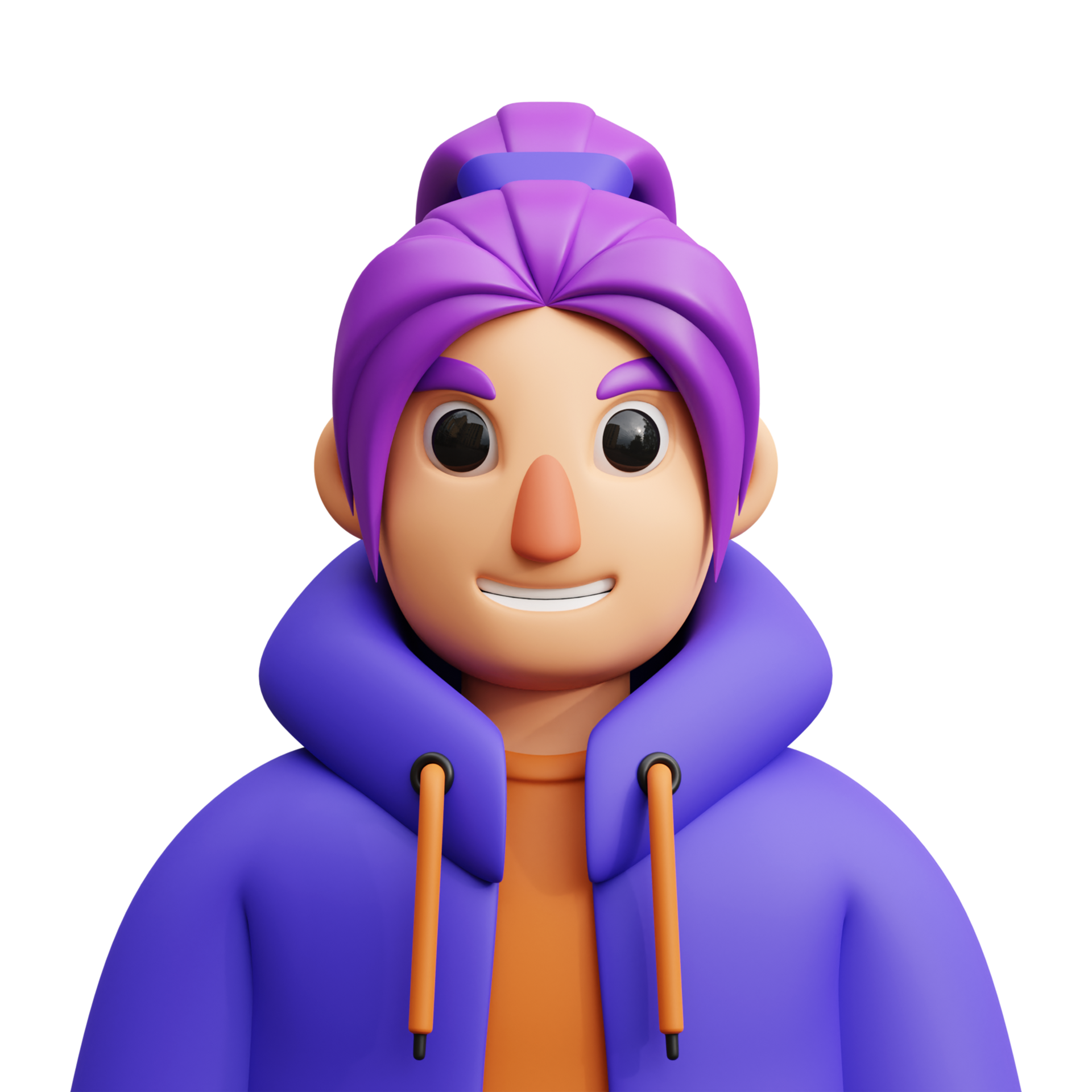 female 3d avatar 27245491 PNG