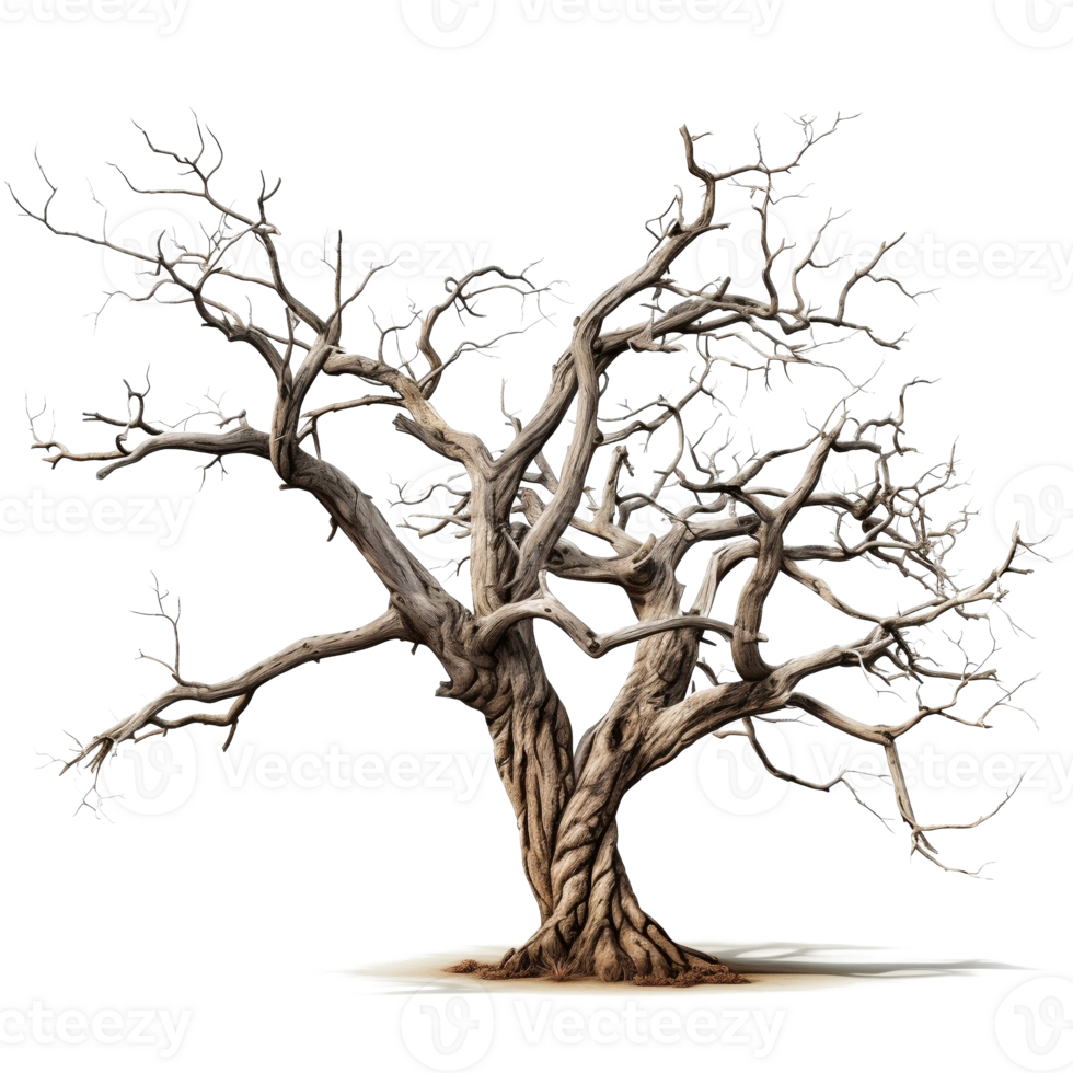 dead tree on transparent background png