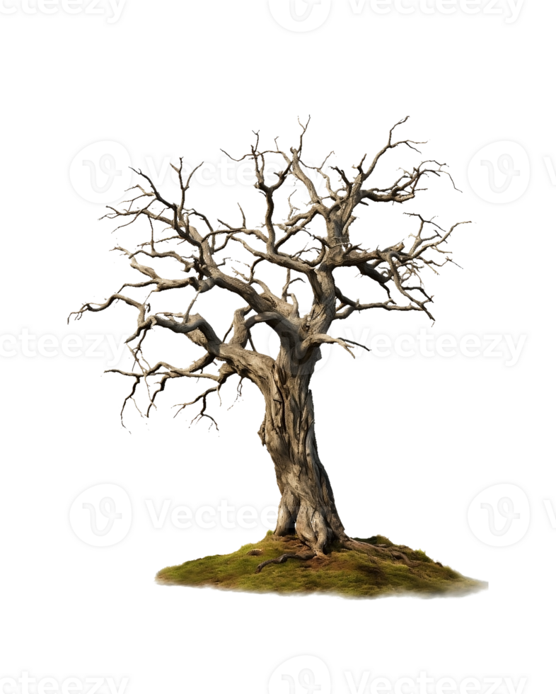 dead tree on transparent background png