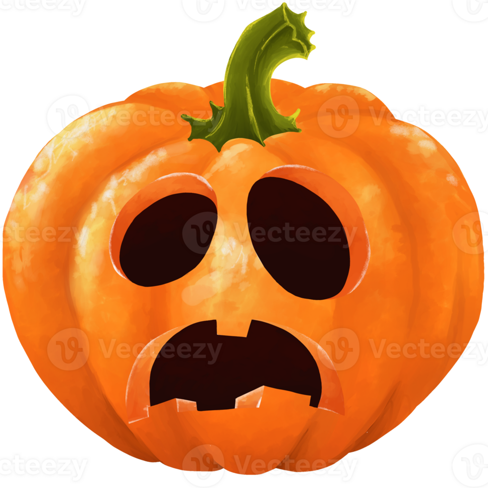 Halloween pumpkin character png
