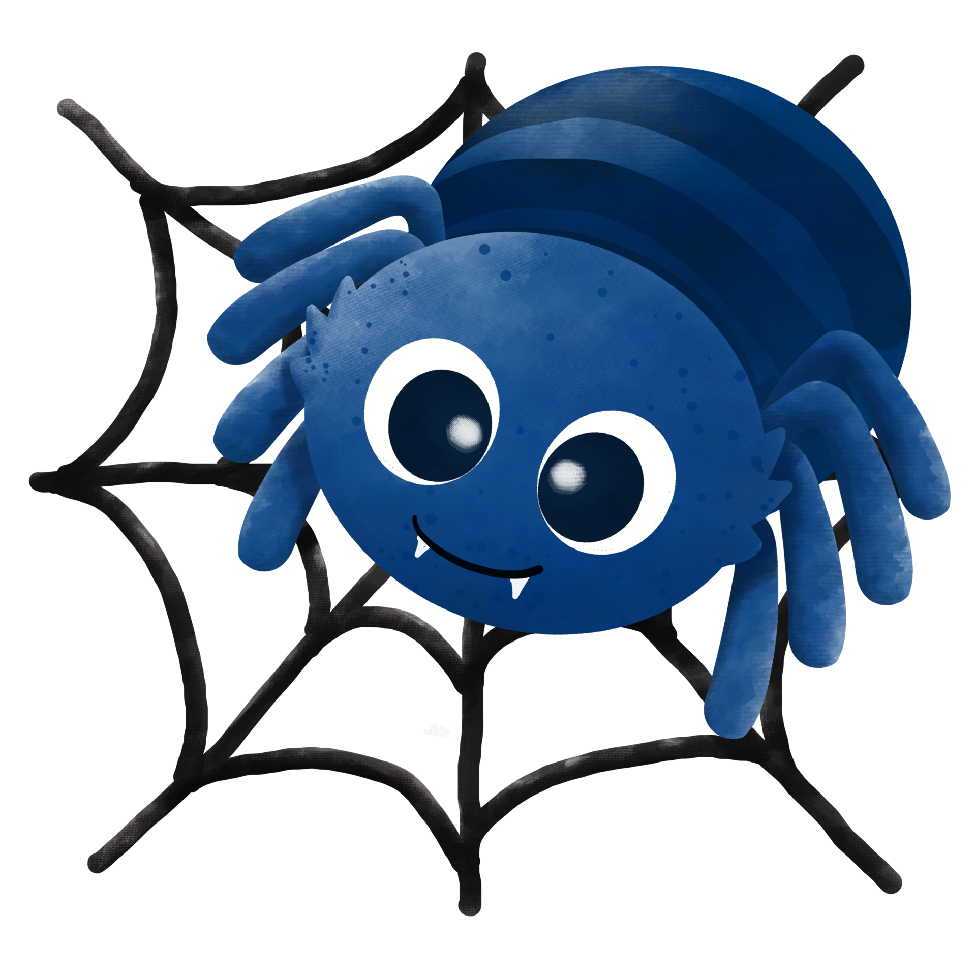 Halloween spider character 27245925 PNG