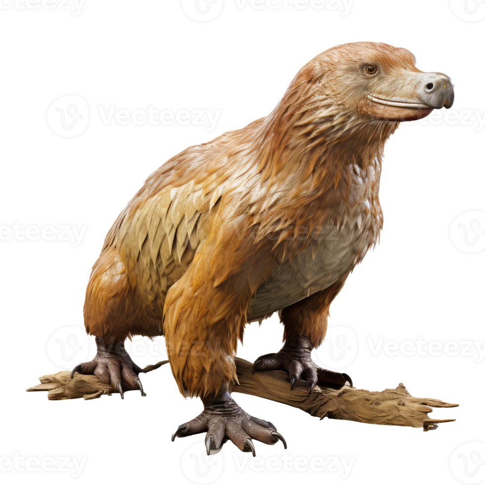 Platypus isolated on transparent background . AI Generated png
