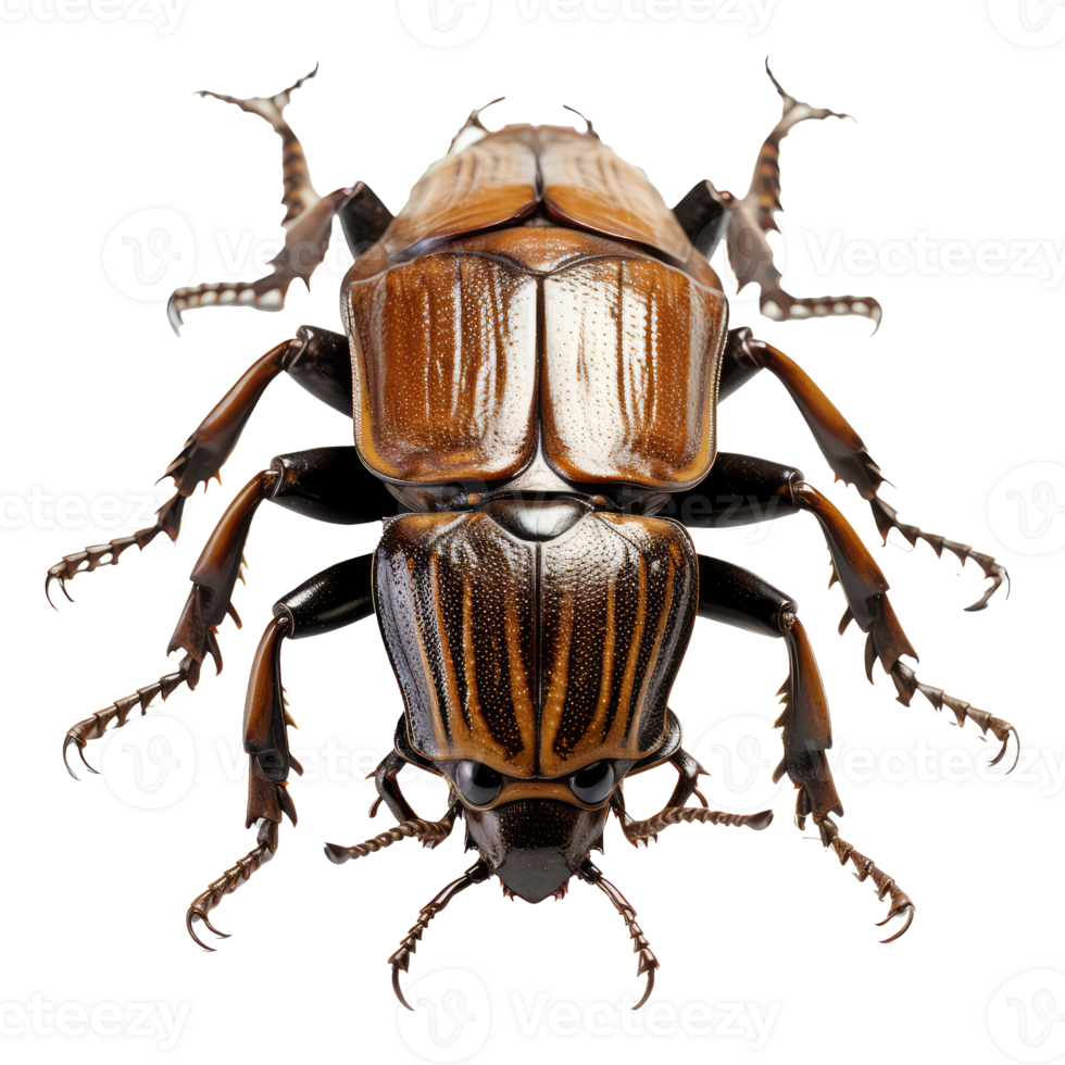 rhino isolated on transparent background . AI Generated png