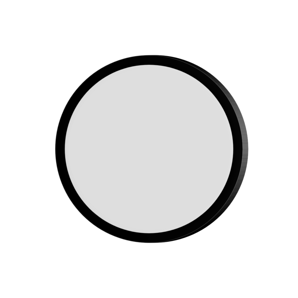 3d circle mockup png