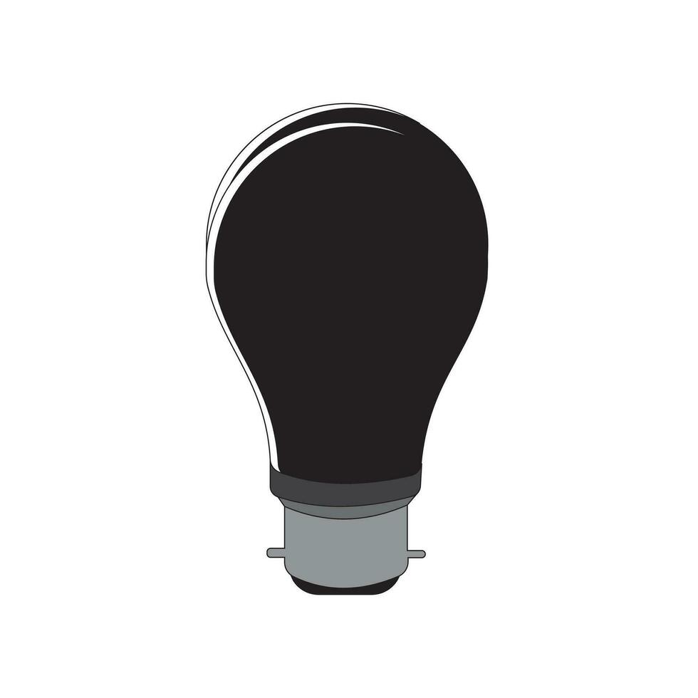 light bulb icon set isolated on gray background. Render cartoon style minimal yellow, transparent glass light bulb. Creativity idea, business success, vector