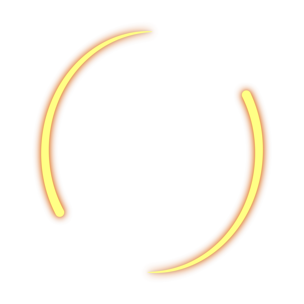 Abstract light line glow neon laser png