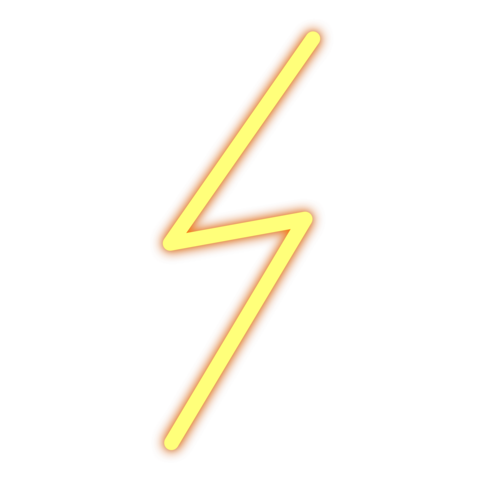 Abstract light line glow neon laser png