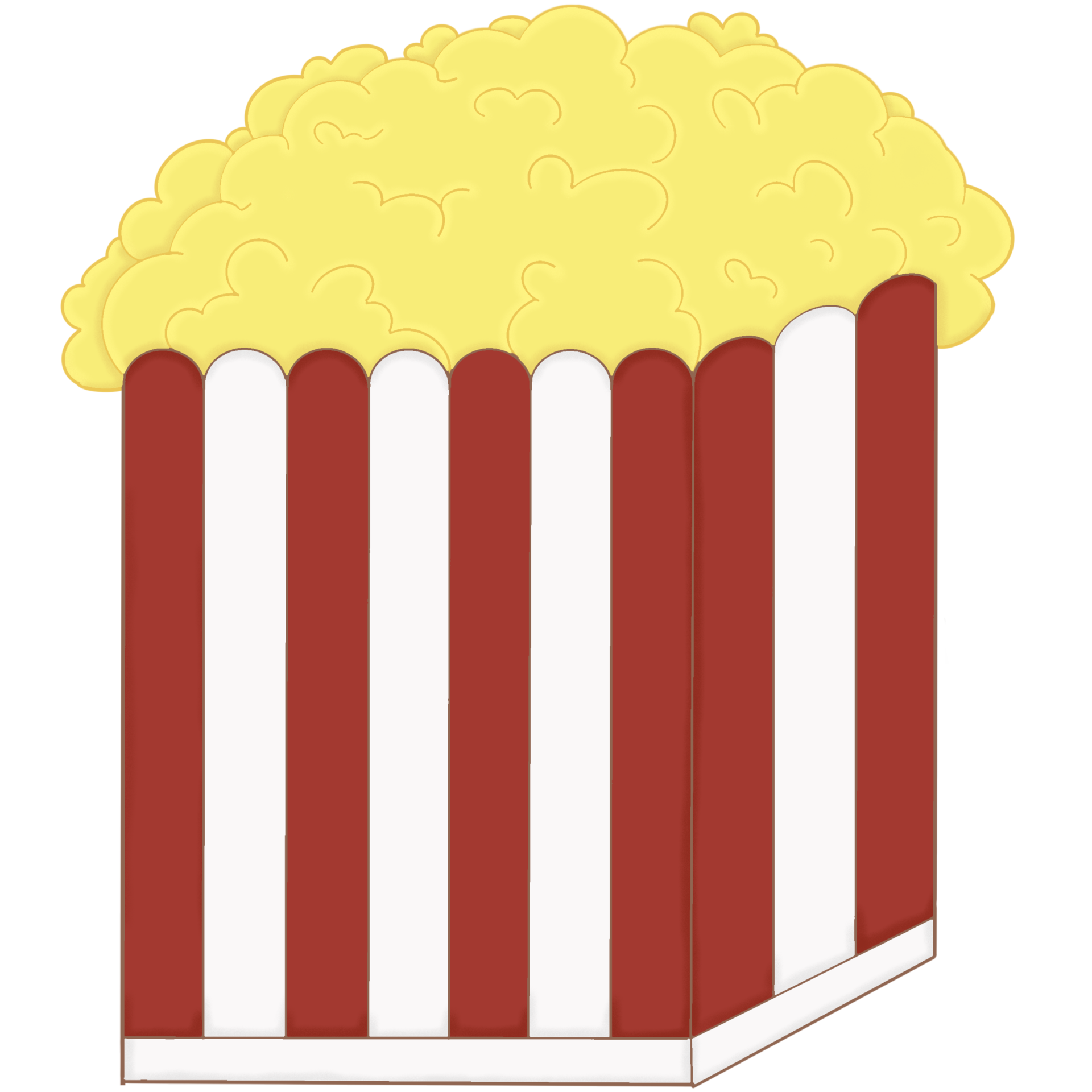 Cute Popcorn Drawing 27249578 PNG