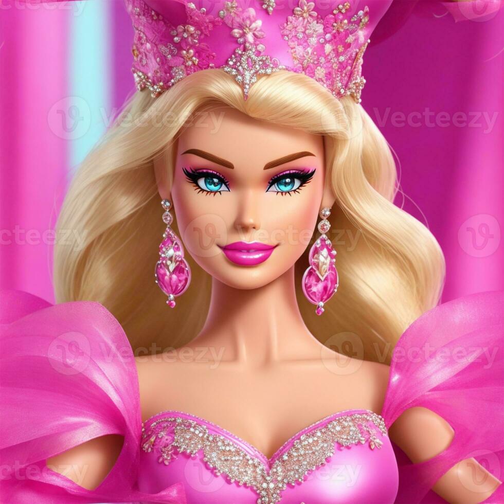 Barbie Dall AI photo