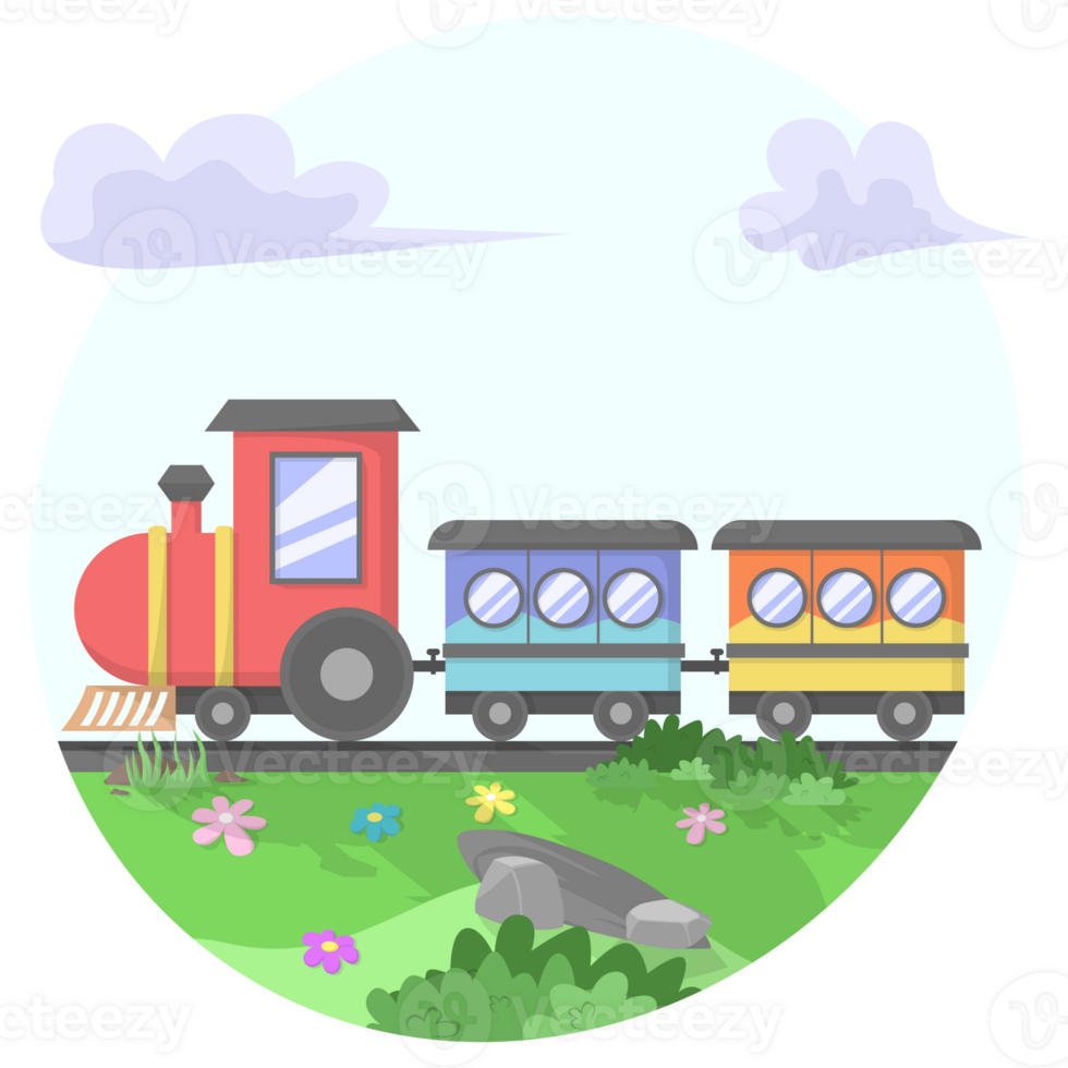 Train Scenery Illustrations png